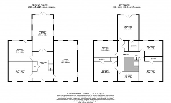 Floorplan for Alkborough, North Lincolnshire
