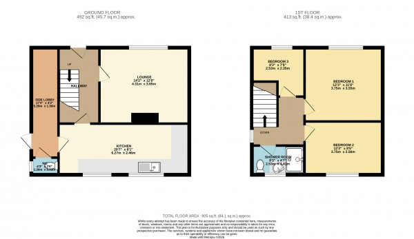 Floorplan for Scunthorpe, North Lincolnshire