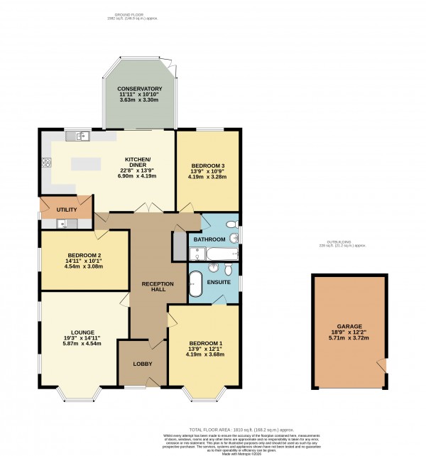 Floorplan for Scotton, Lincolnshire