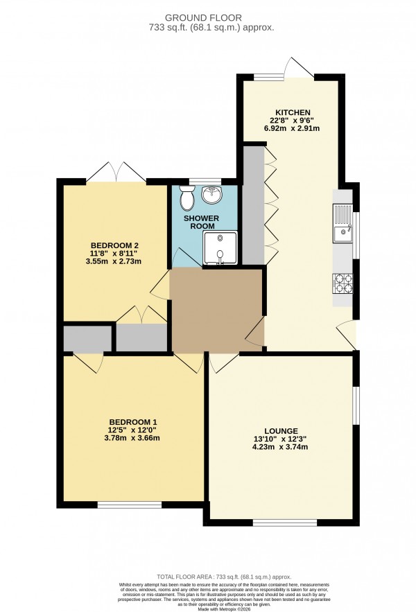 Floorplan for Scunthorpe, North Lincolnshire