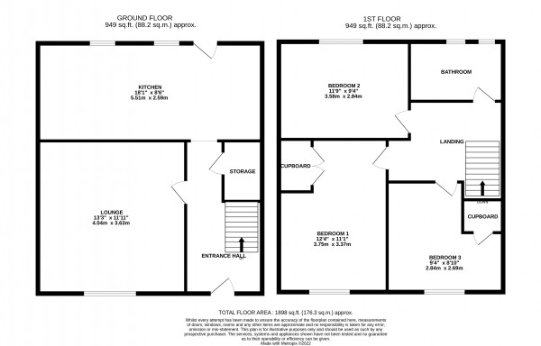 Floorplan for Scunthorpe, North Lincolnshire