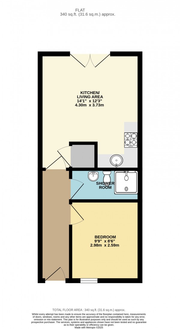 Floorplan for Dunstall Street, Scunthorpe