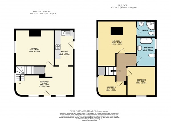 Floorplan for Burton Upon Stather, Lincolnshire