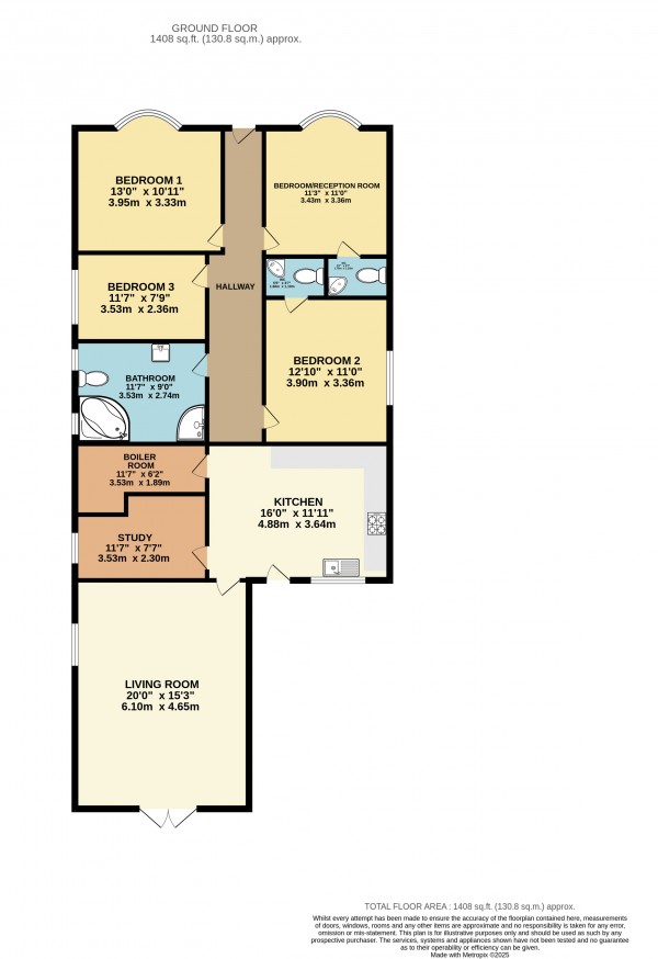 Floorplan for Ashby, Scunthorpe, North Lincolnshire