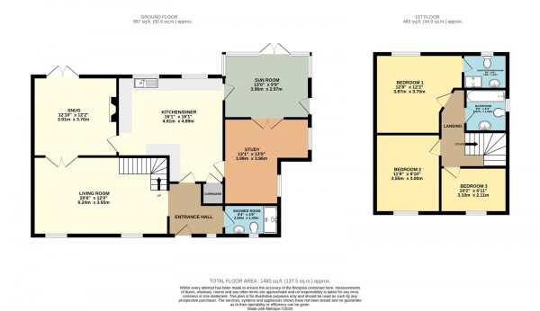 Floorplan for Pasture Road, Barton Upon Humber, North Lincs