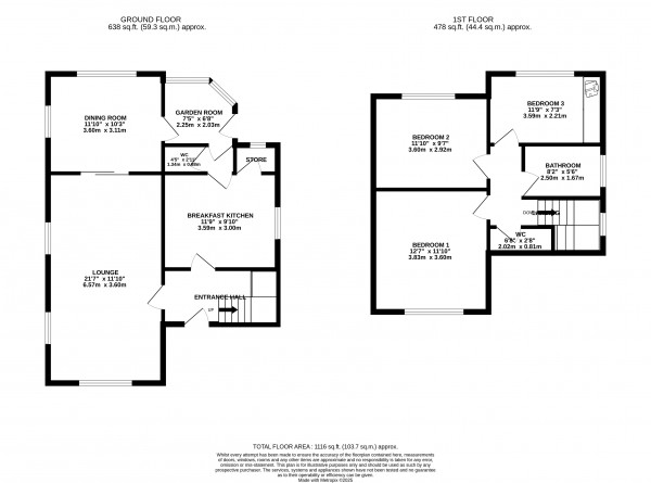 Floorplan for Grimsby