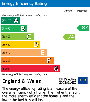 Energy Performance Graph for Bridport, Dorset