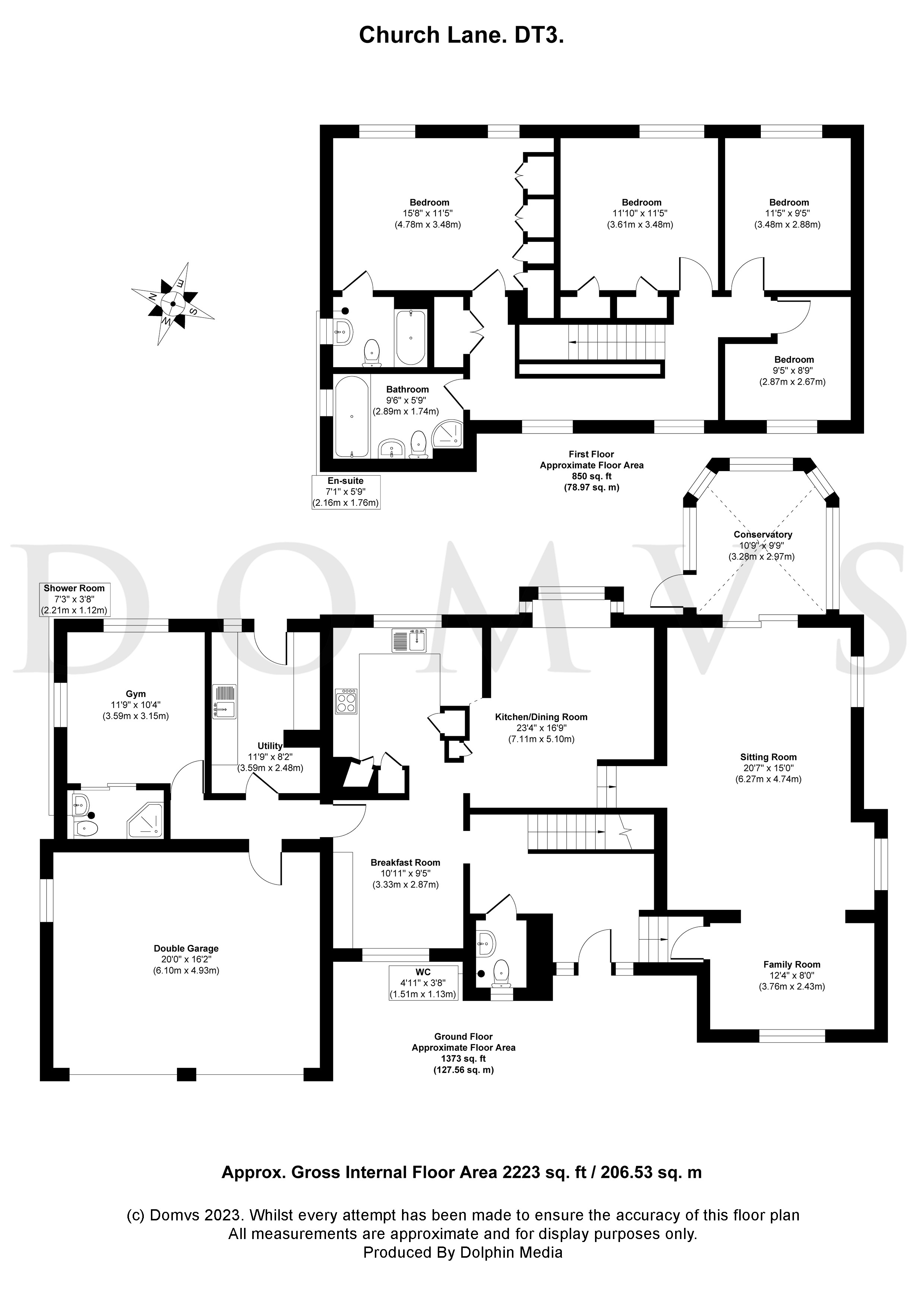 Floorplan for BUCKLAND RIPERS