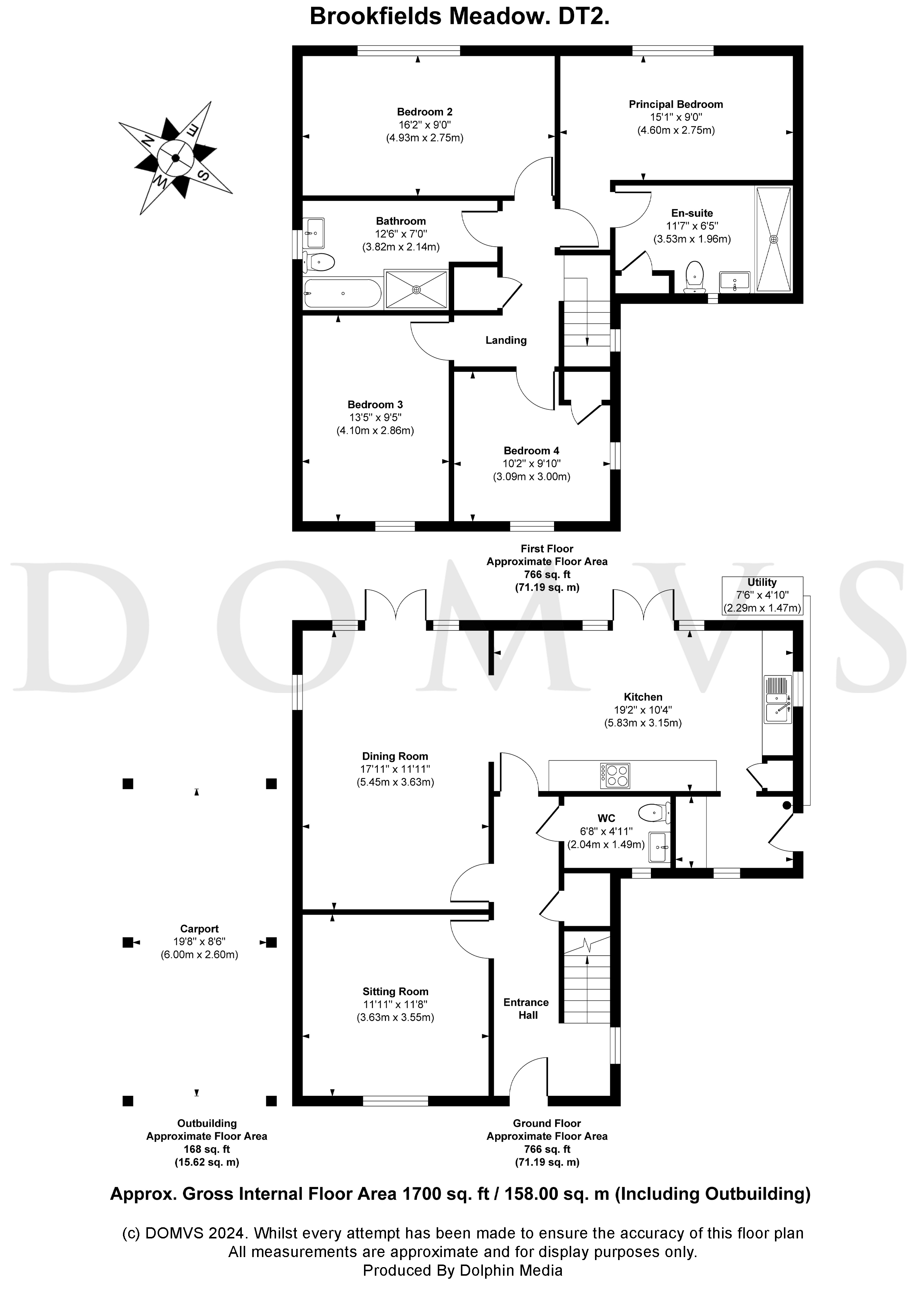 Floorplan for BUCKLAND NEWTON