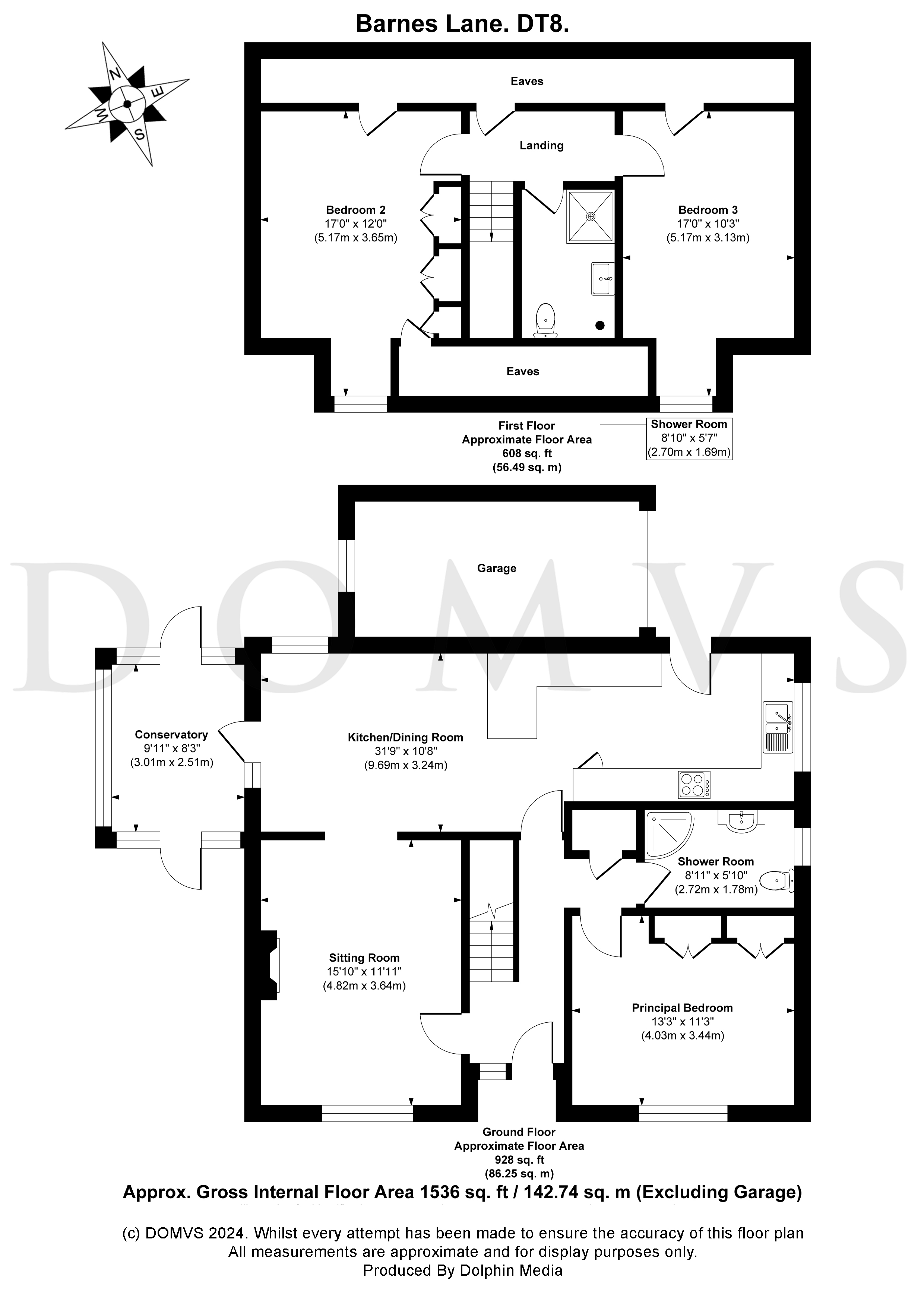 Floorplan for Beaminster, Dorset