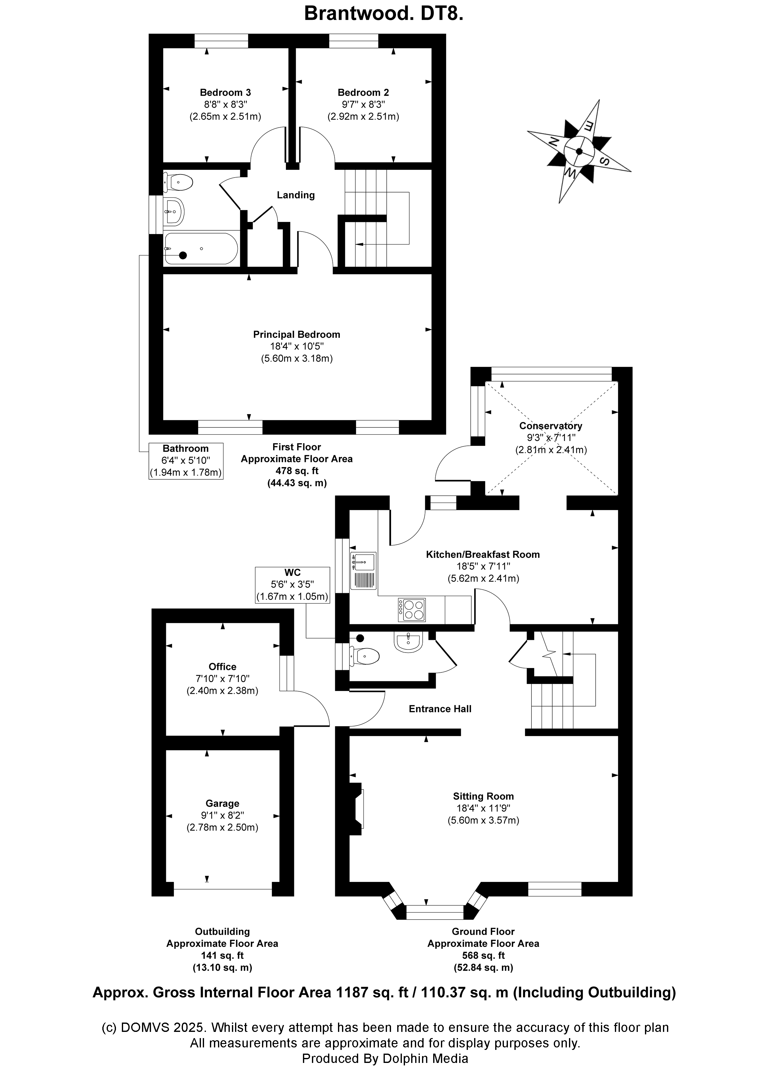 Floorplan for Beaminster, Dorset