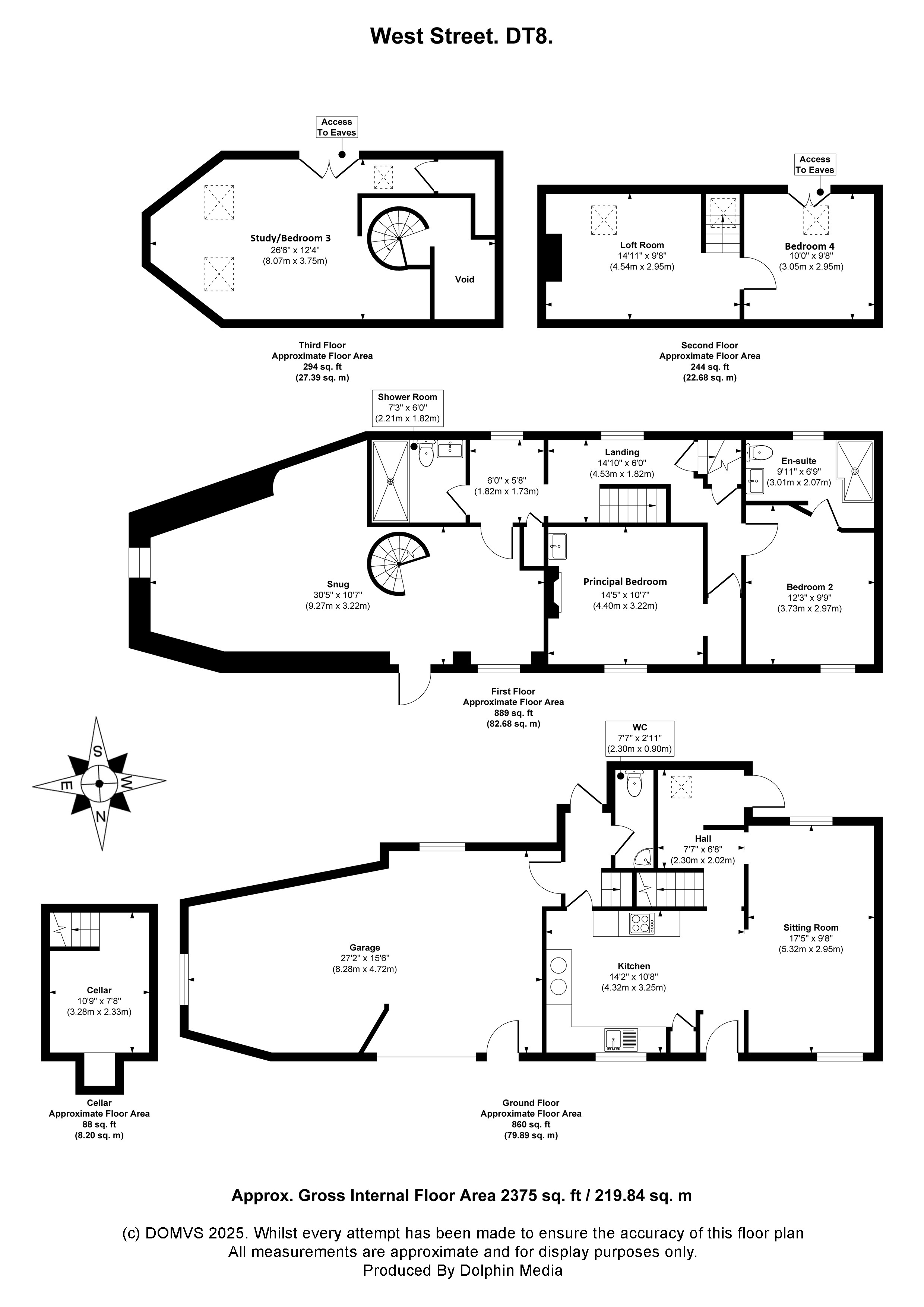 Floorplan for Broadwindsor, Dorset