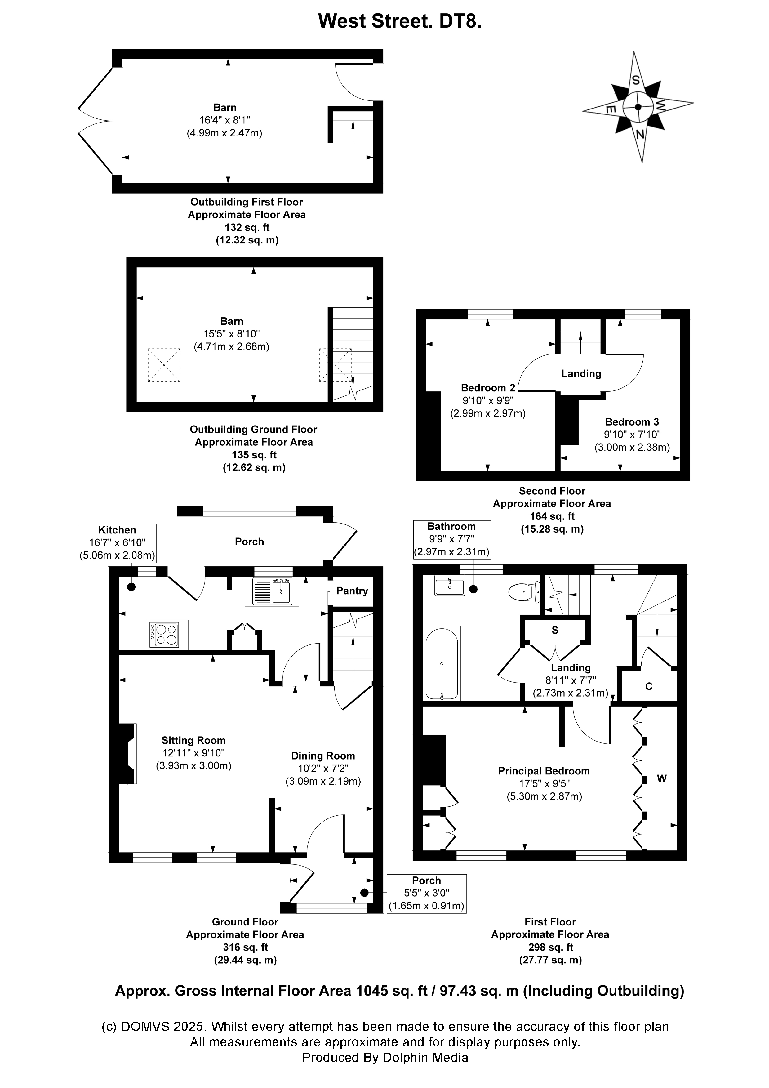 Floorplan for Broadwindsor, Dorset