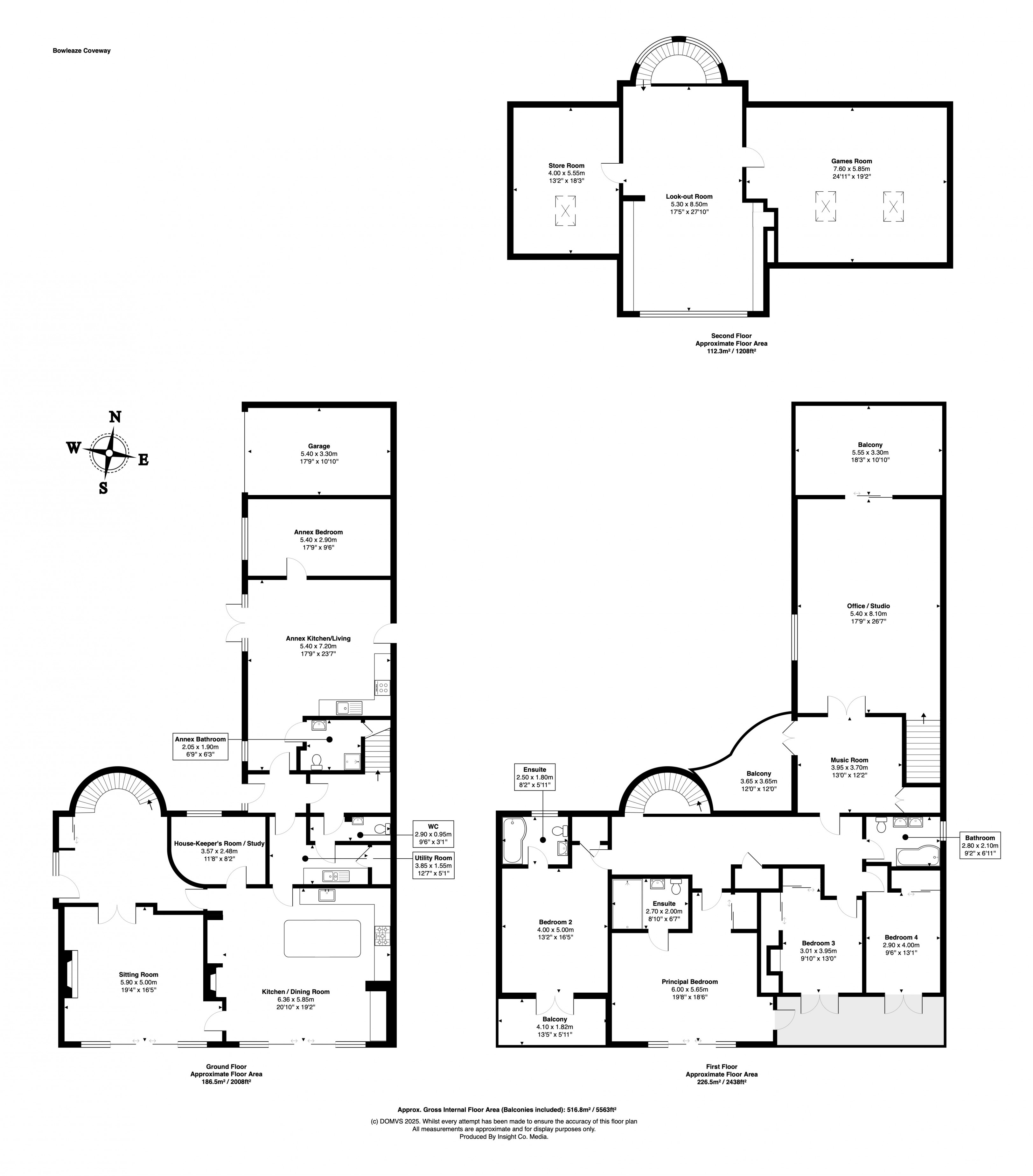 Floorplan for Preston, Weymouth, Dorset