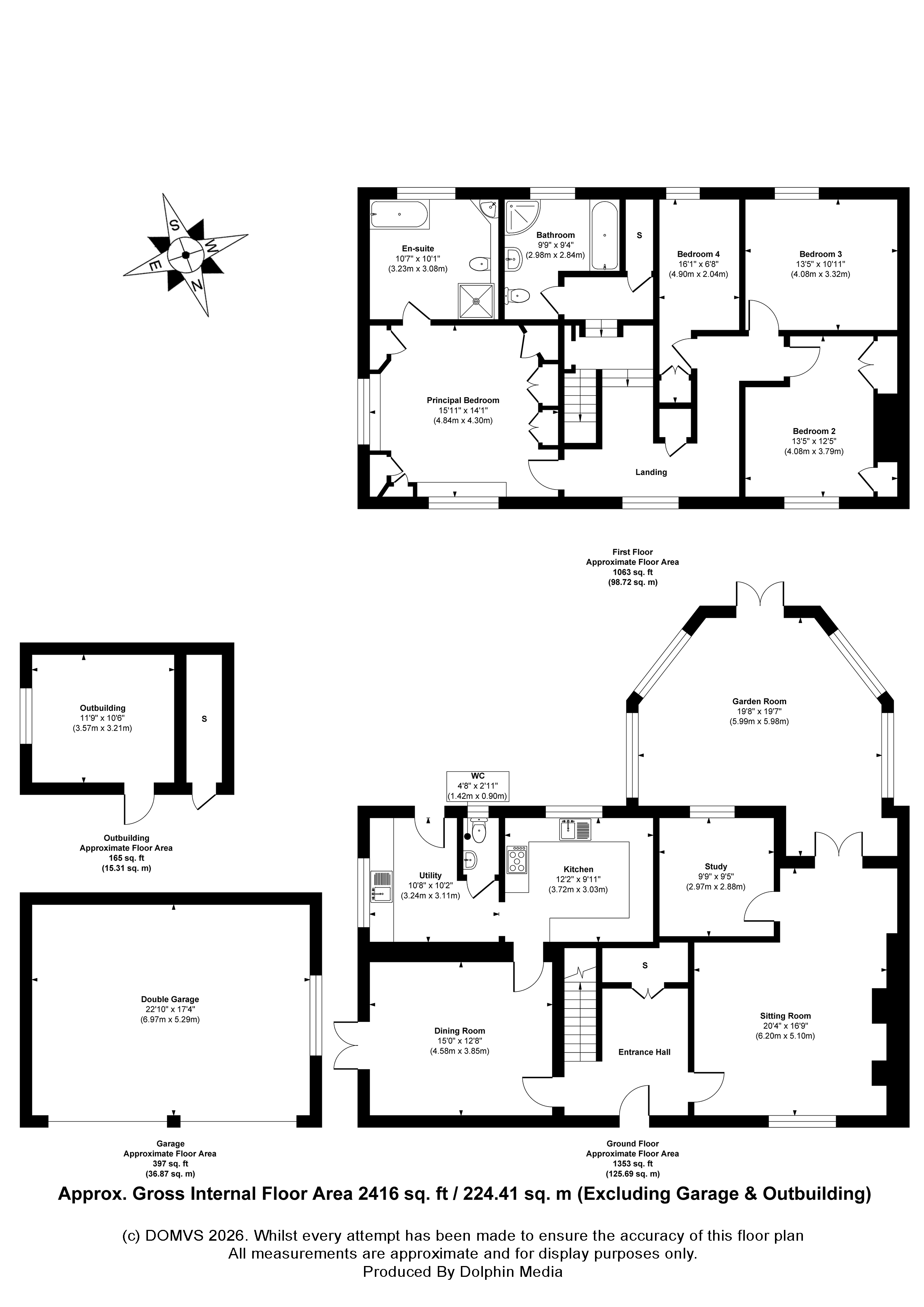 Floorplan for Bere Regis, Dorset