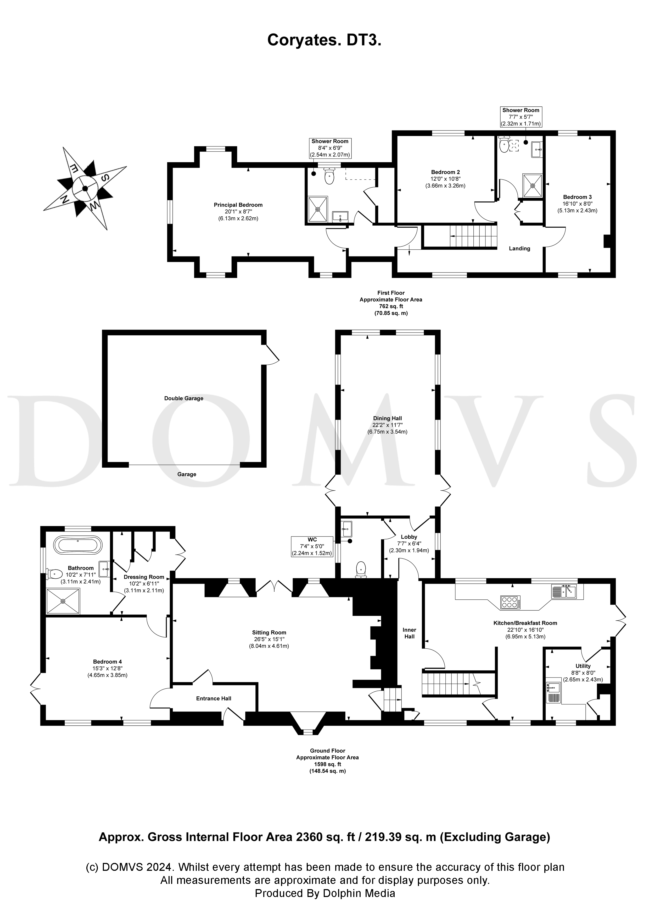 Floorplan for Weymouth, Dorset
