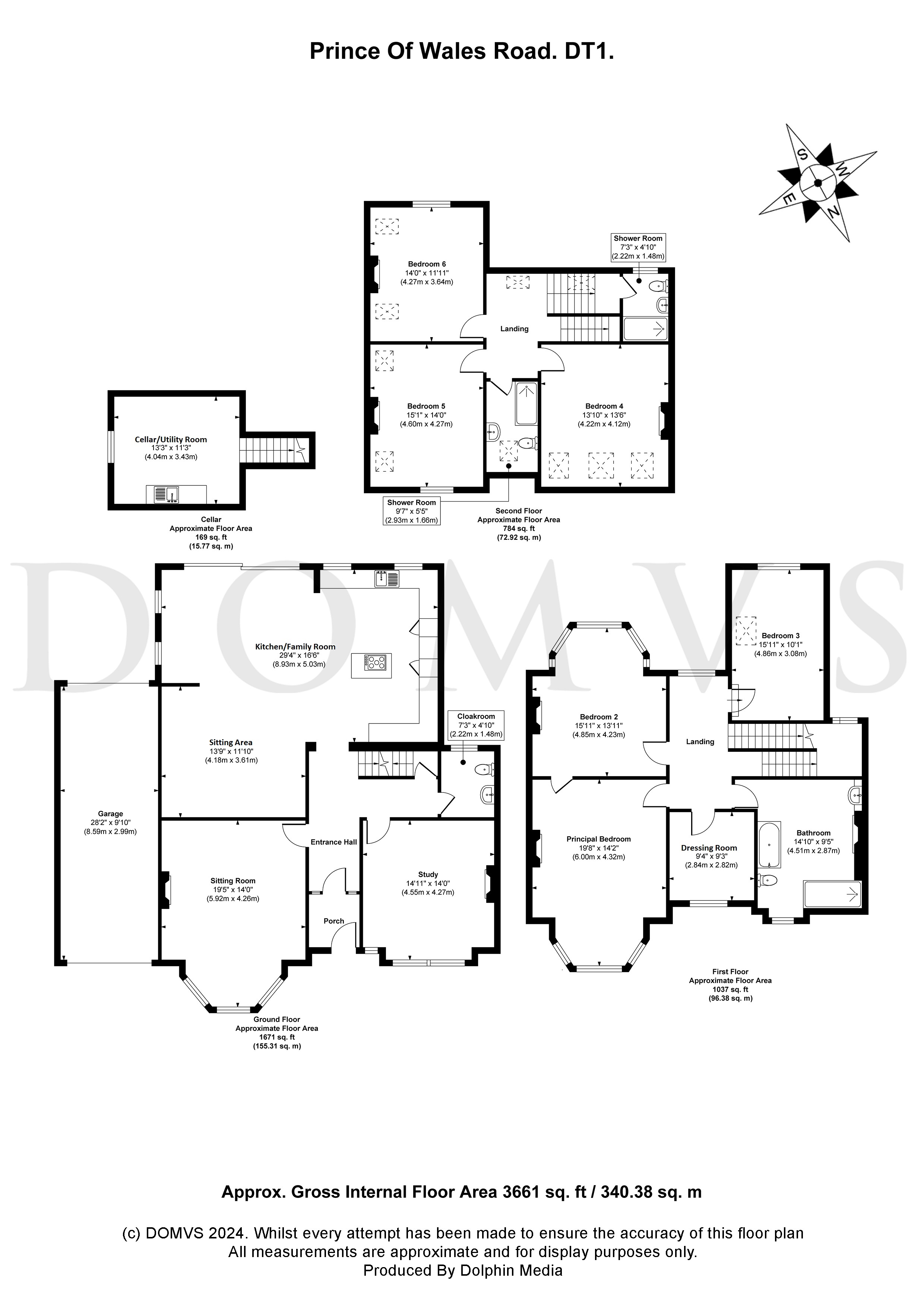 Floorplan for Dorchester, Dorset