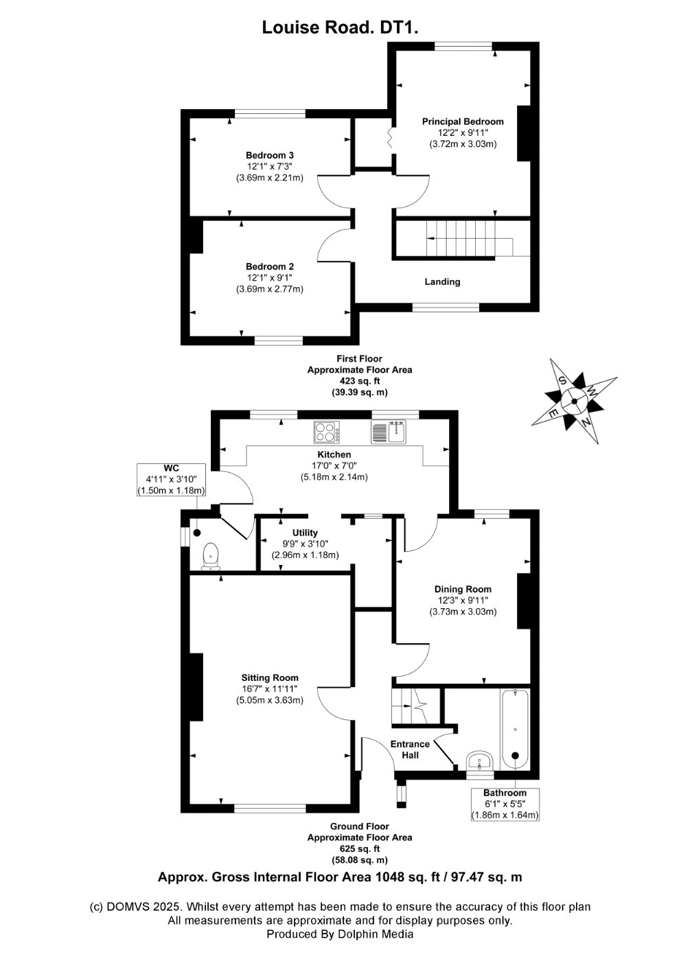 Floorplan for Dorchester, Dorset