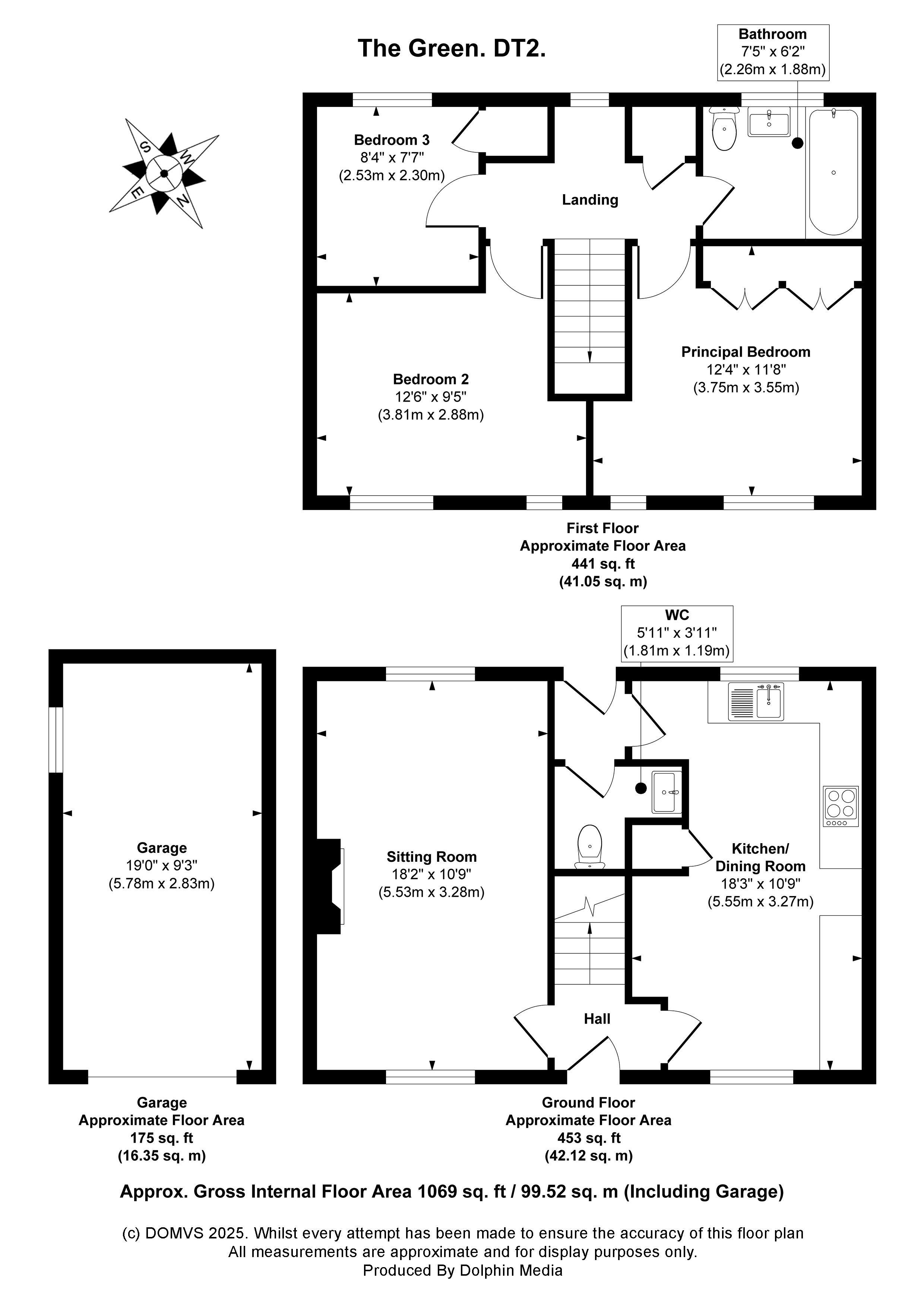 Floorplan for Stratton, Dorset
