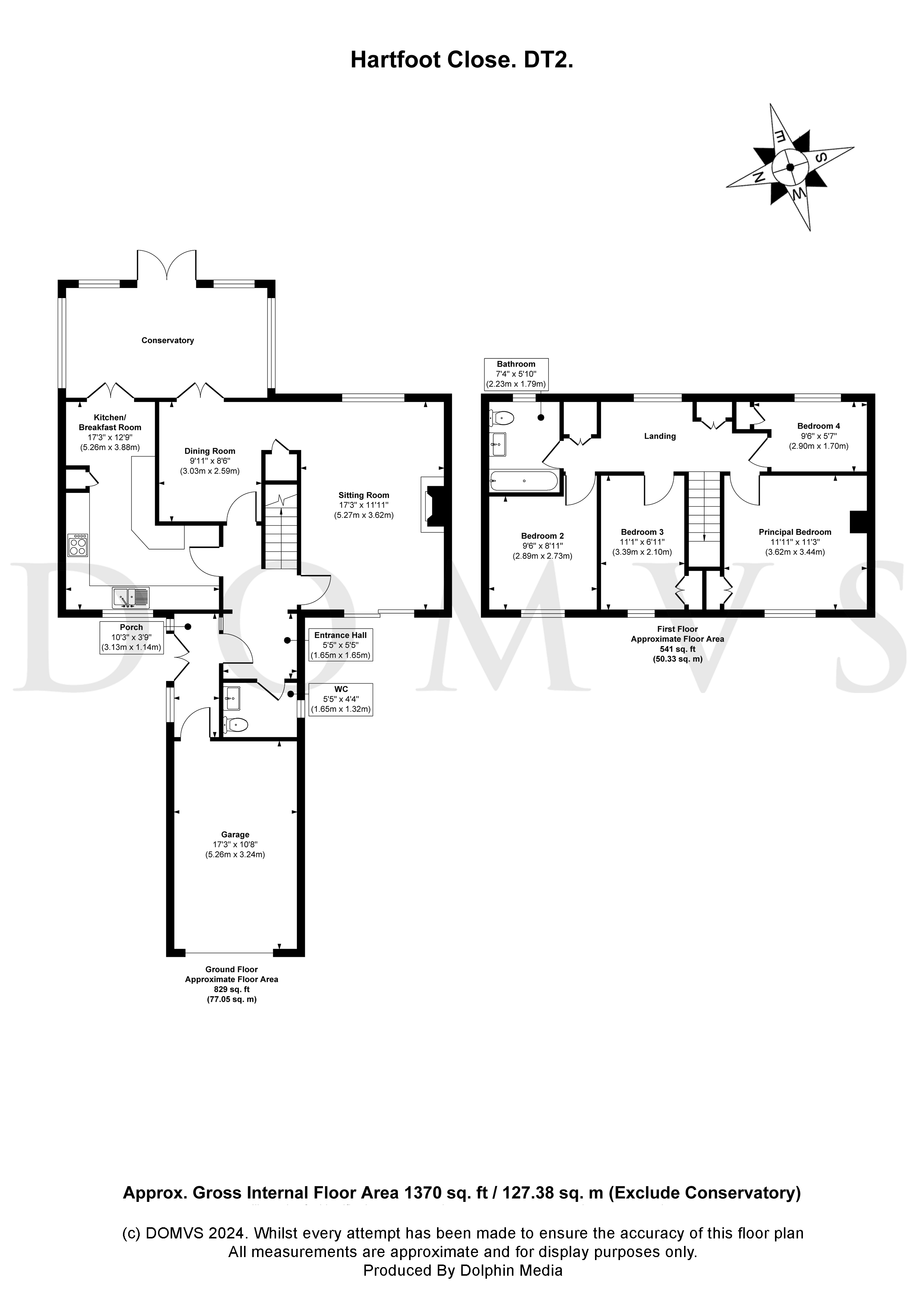 Floorplan for Melcombe Bingham, Dorset
