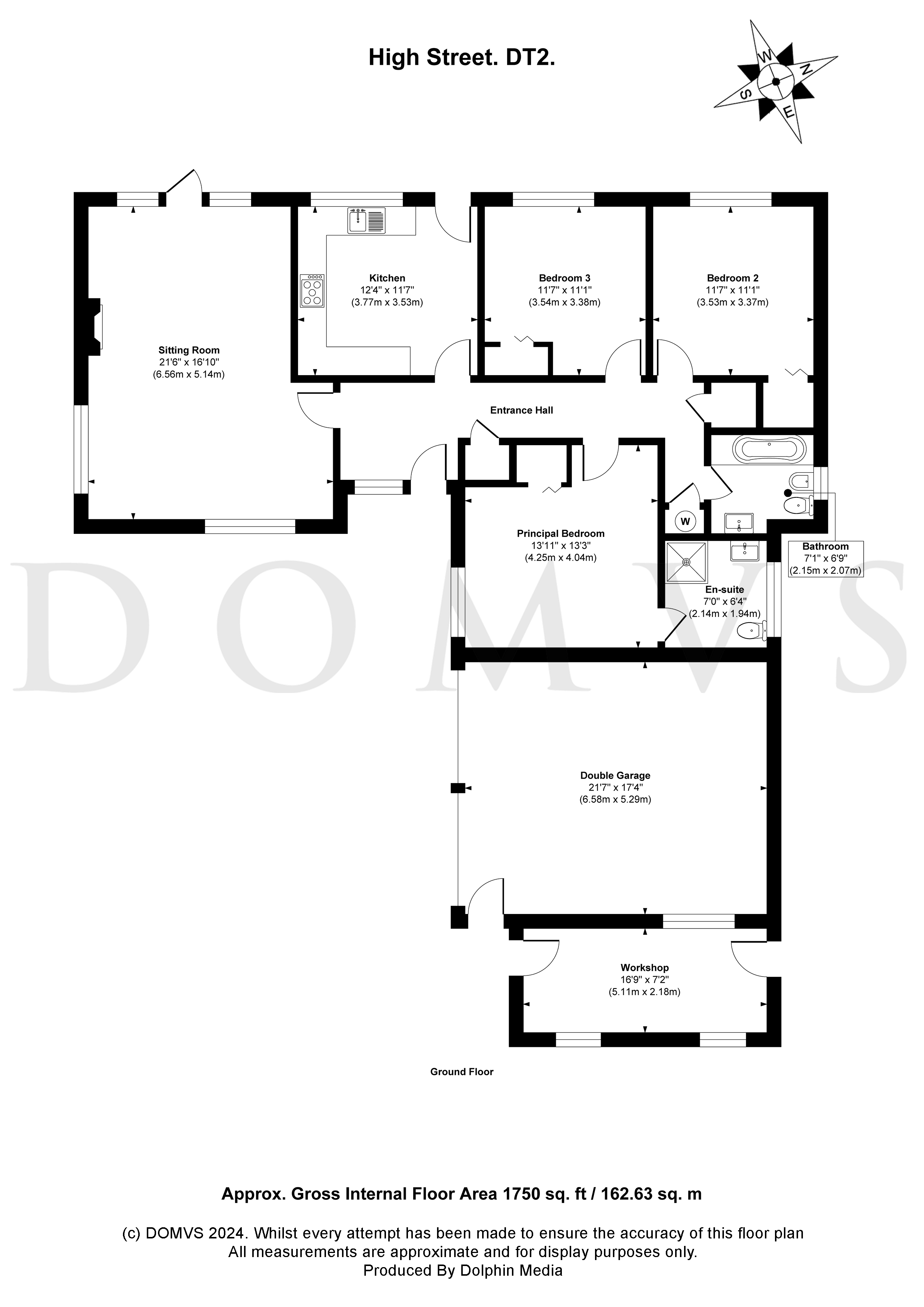 Floorplan for Corscombe, Dorchester, Dorset