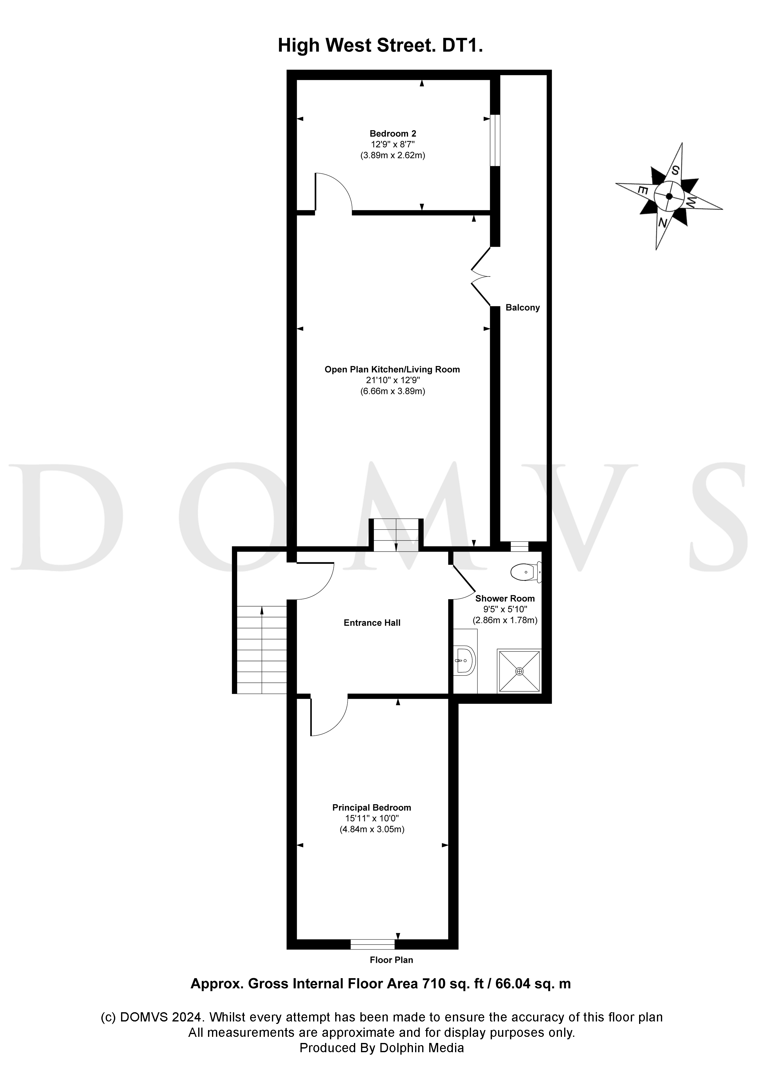 Floorplan for Dorchester, Dorset