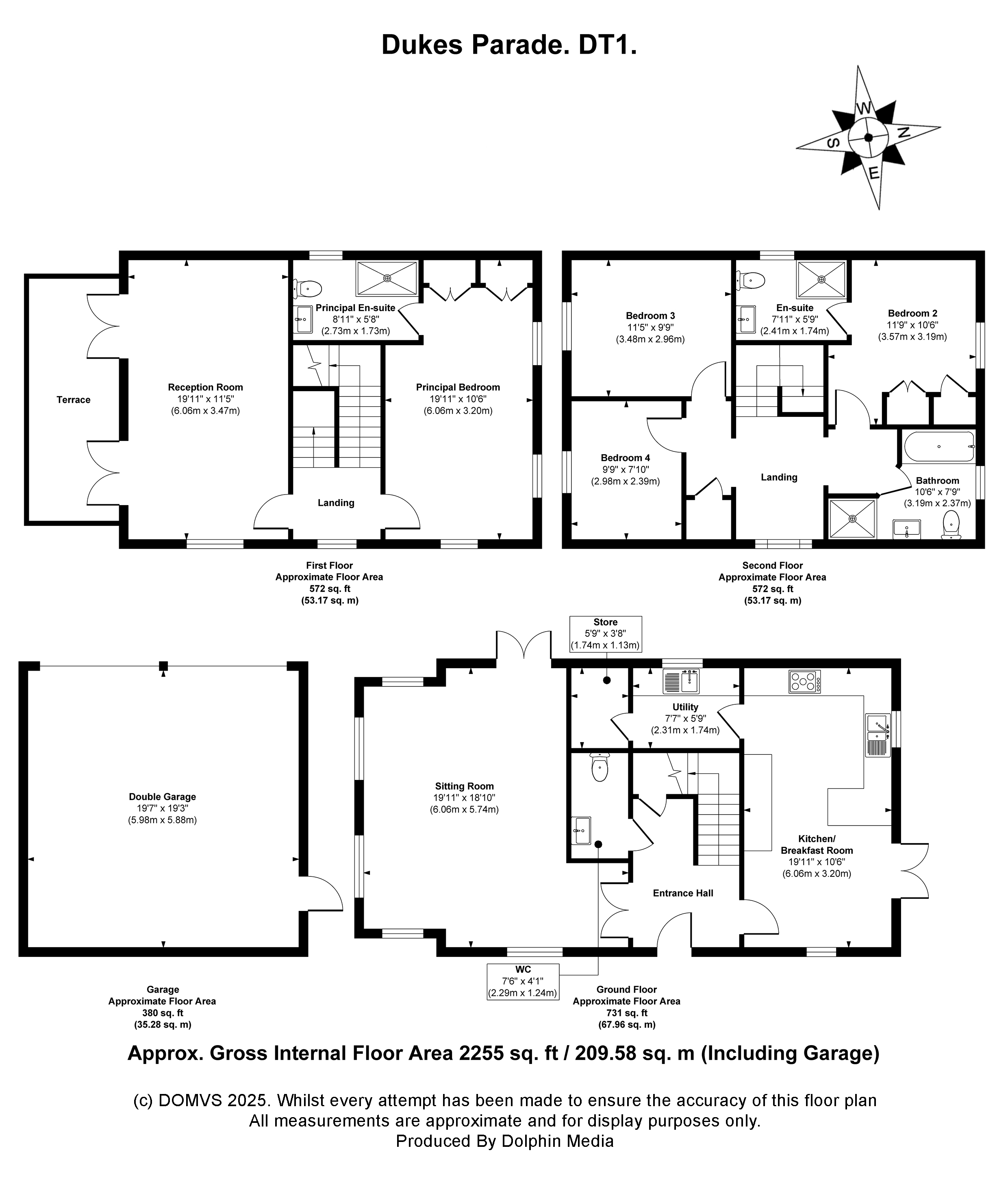 Floorplan for Poundbury, Dorset