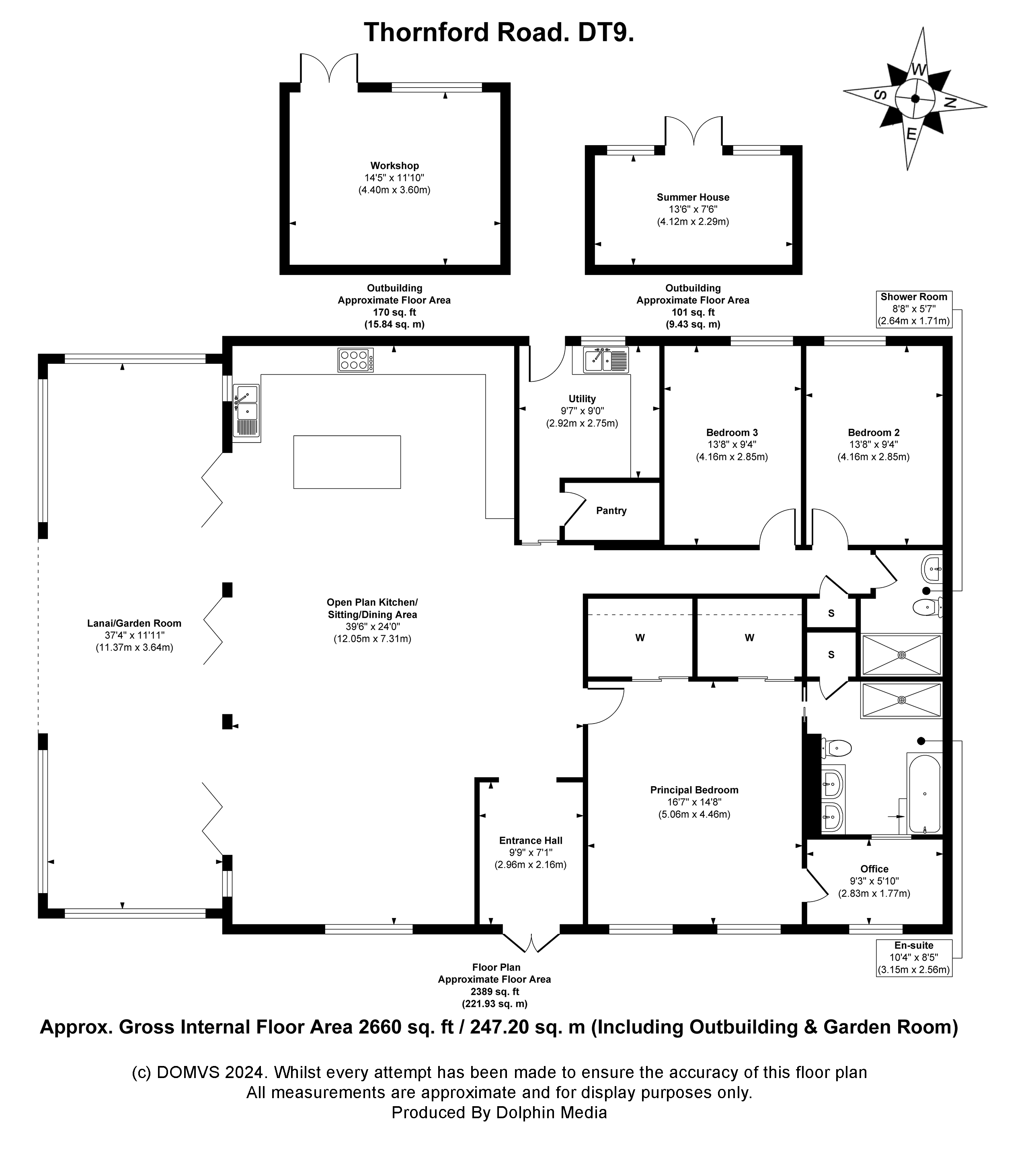 Floorplan for Yetminster, Sherborne, Dorset