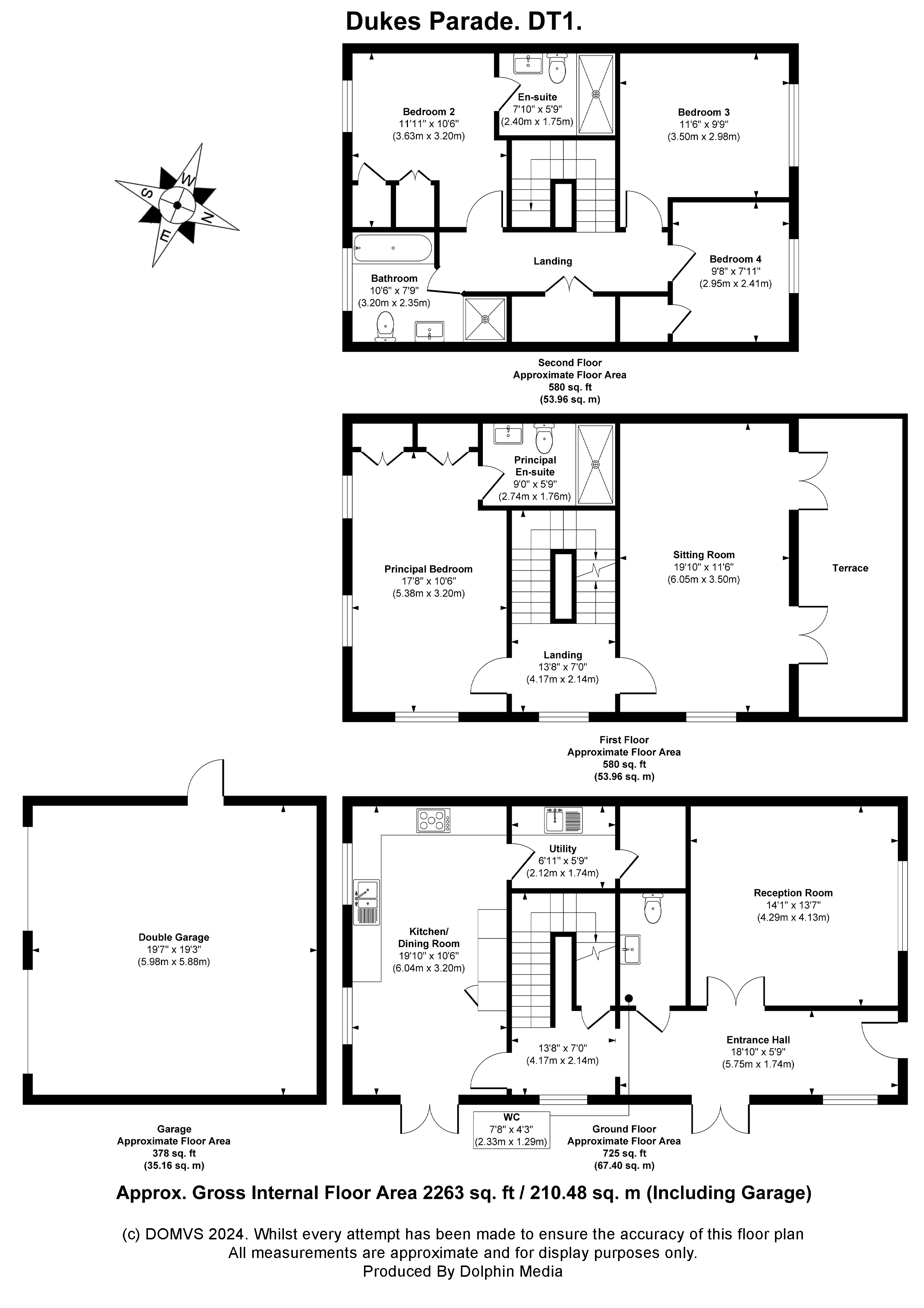 Floorplan for Poundbury, Dorchester, Dorset