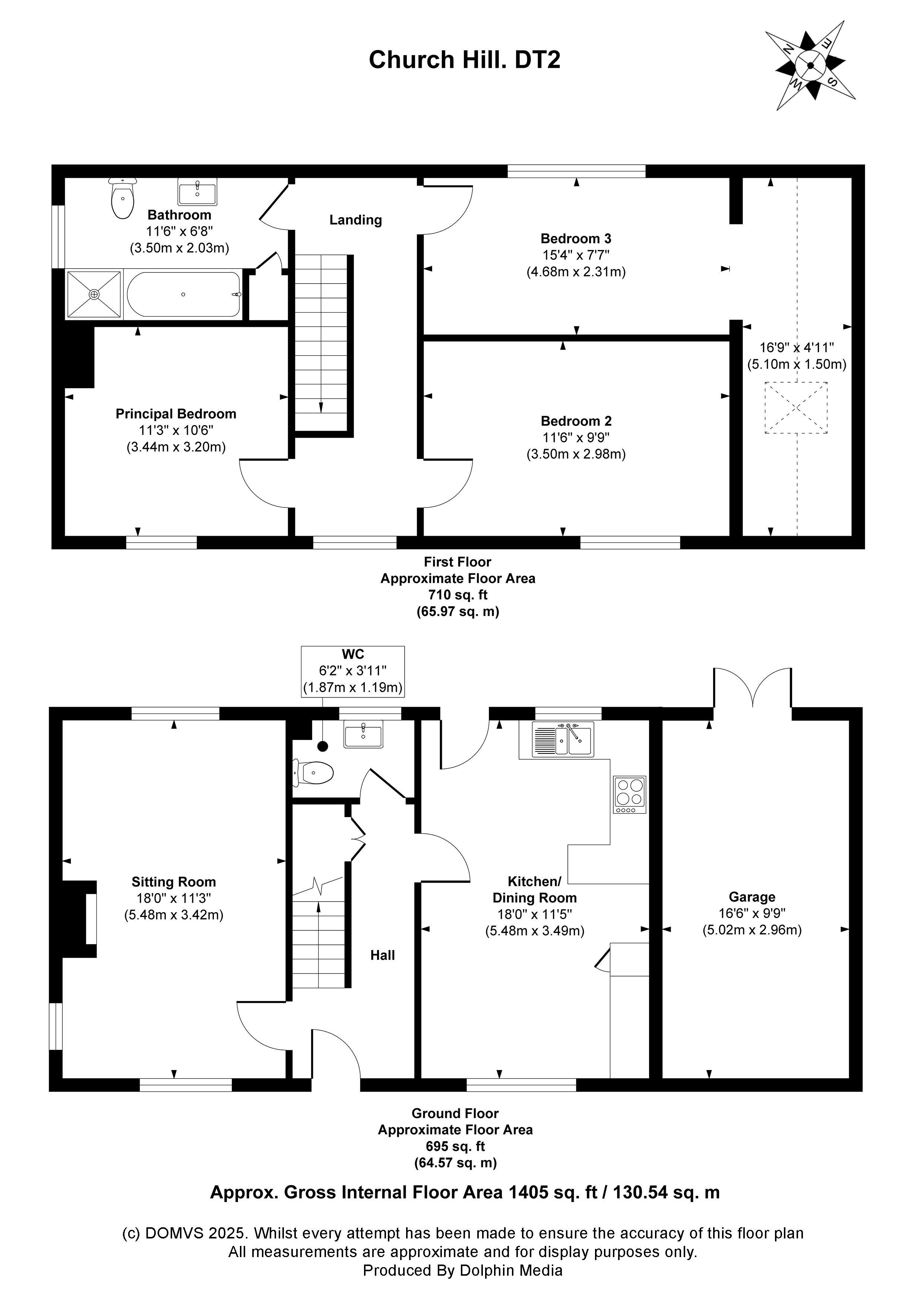Floorplan for Piddlehinton, Dorset