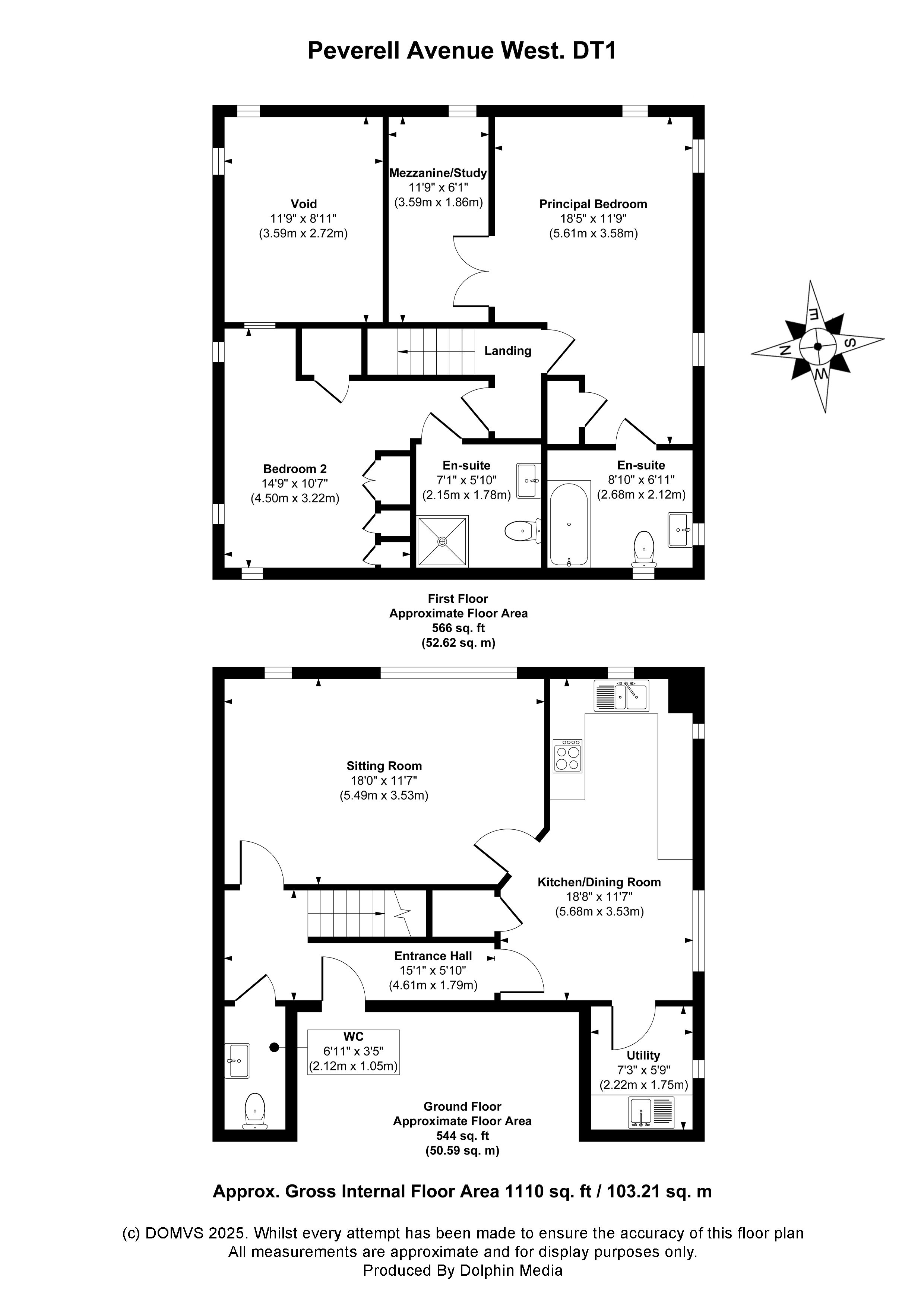 Floorplan for Poundbury, Dorchester, Dorset