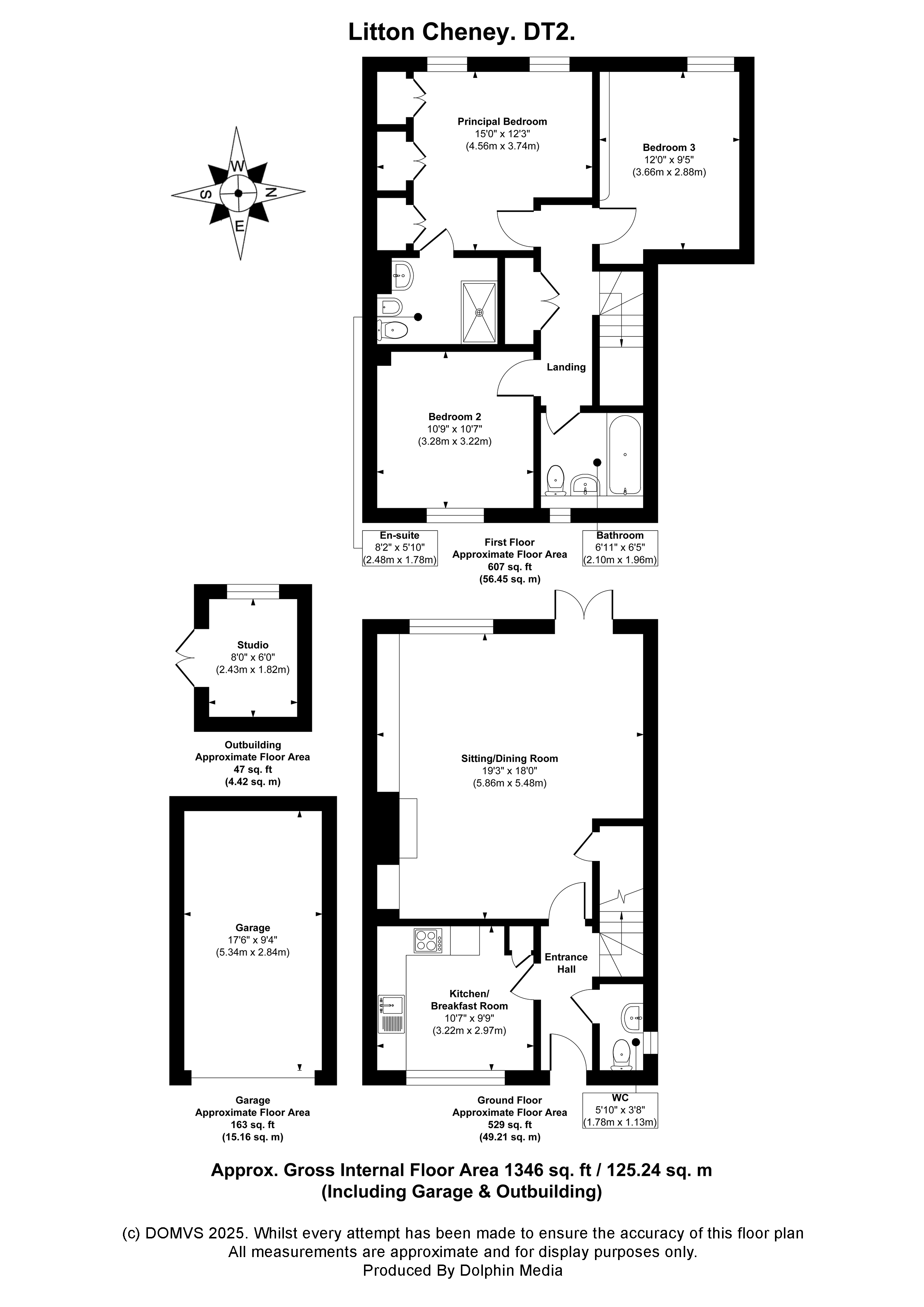 Floorplan for Litton Cheney, Dorchester