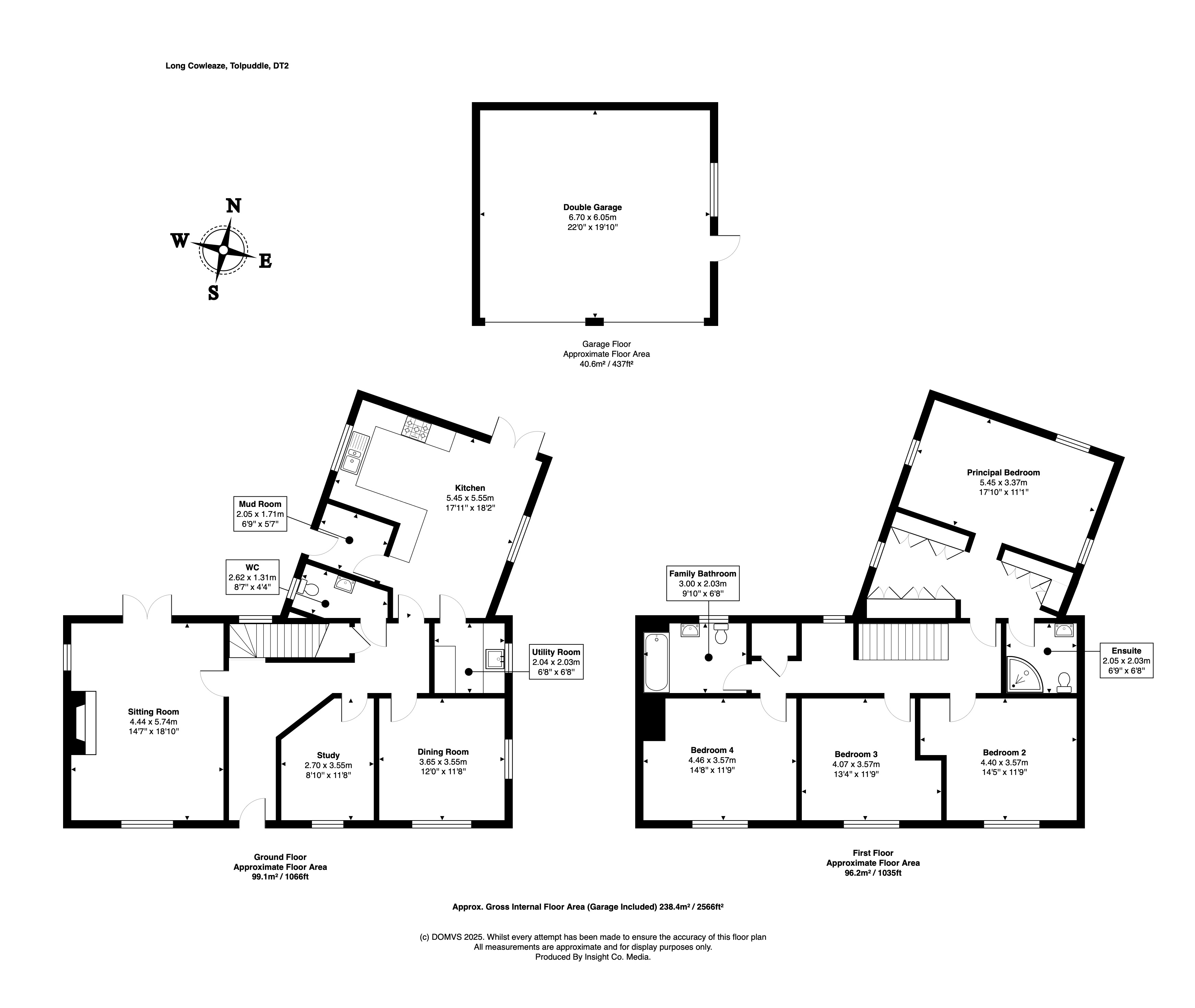 Floorplan for Tolpuddle, Dorchester