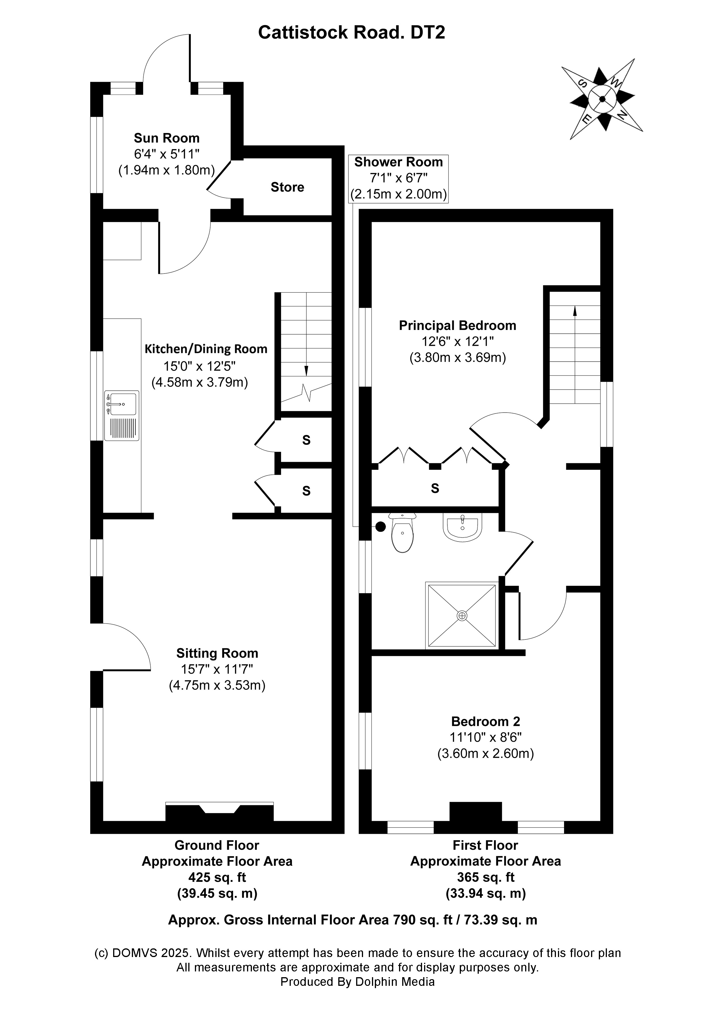 Floorplan for Maiden Newton, Dorset