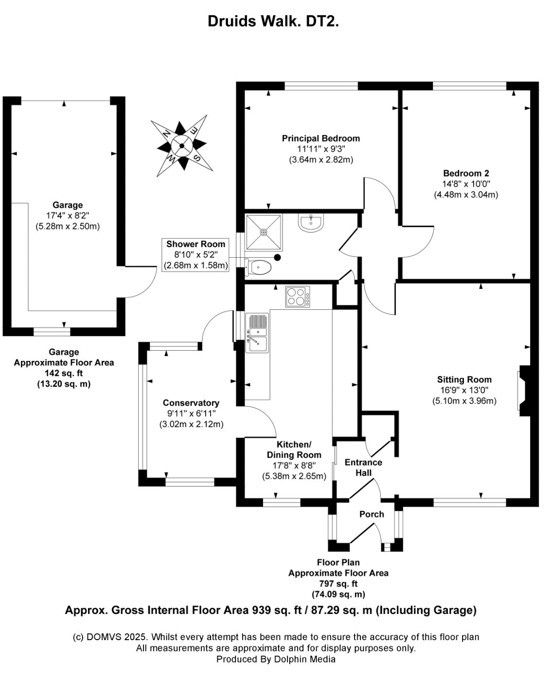 Floorplan for Dorchester, Dorset