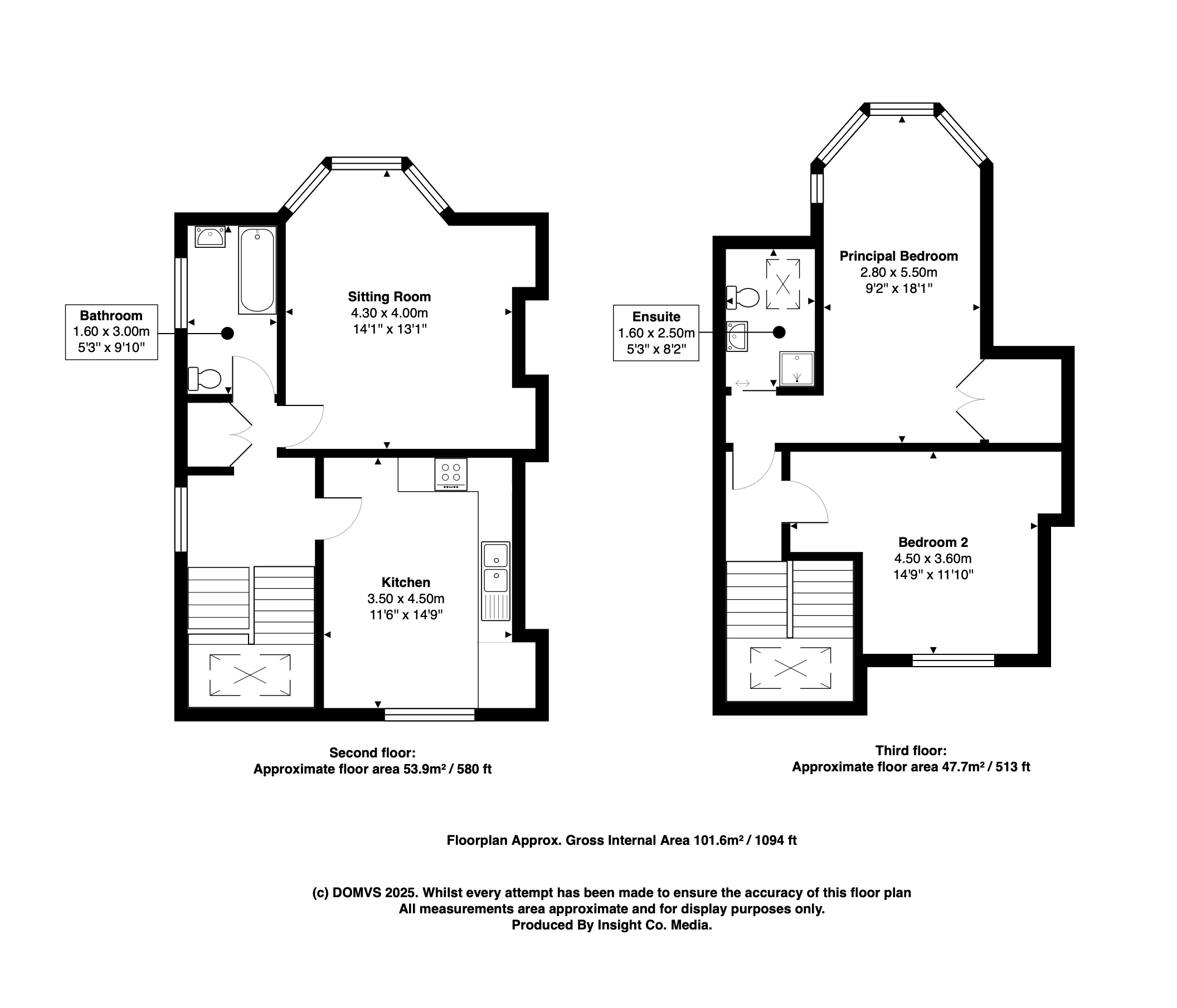 Floorplan for Swanage, Dorset