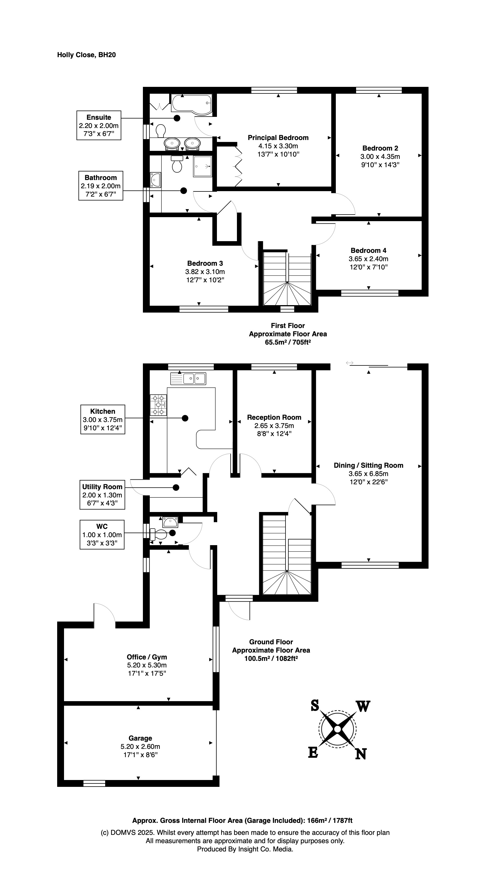 Floorplan for Sandford, Wareham