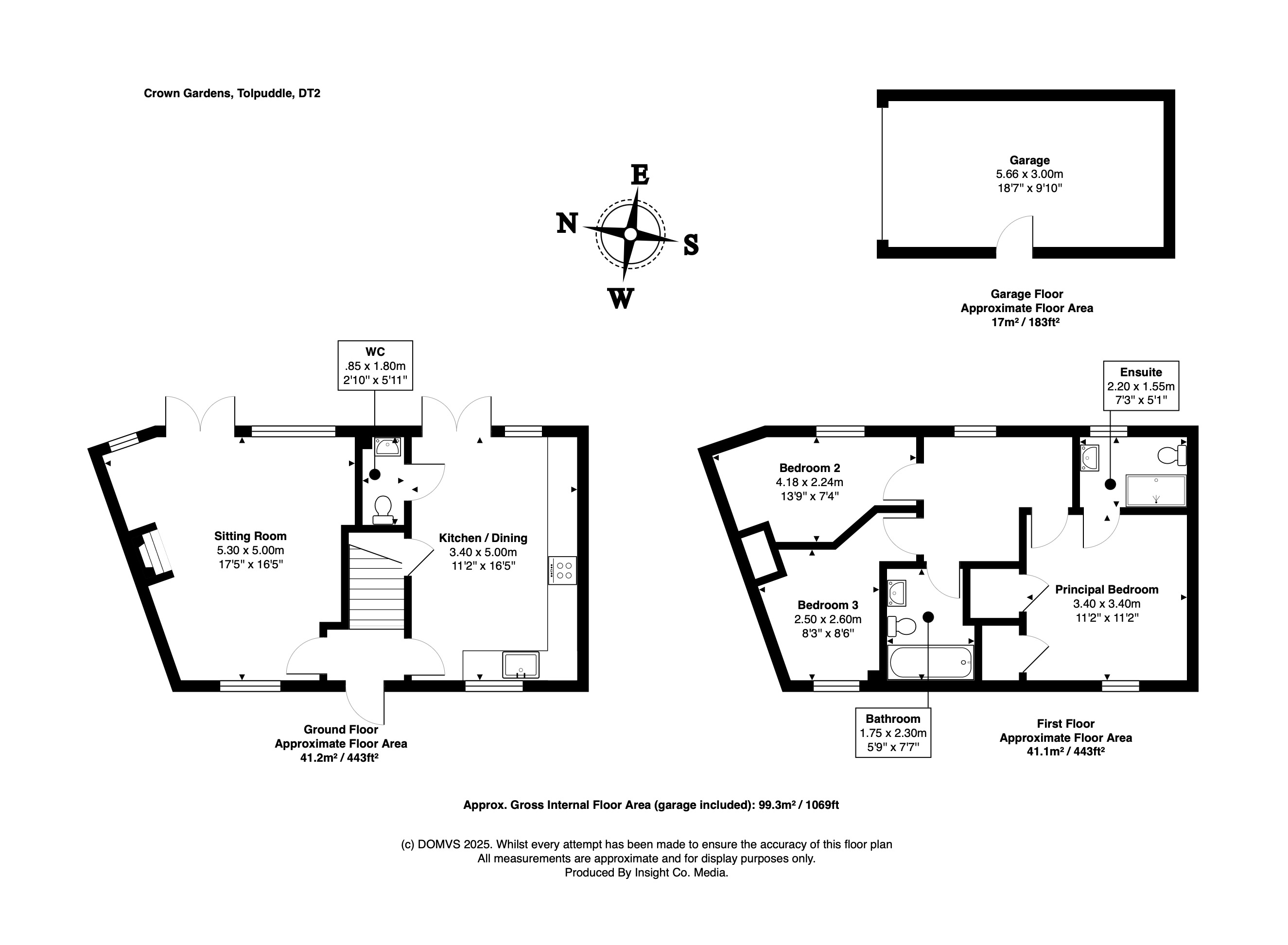 Floorplan for Tolpuddle, Dorchester, Dorset
