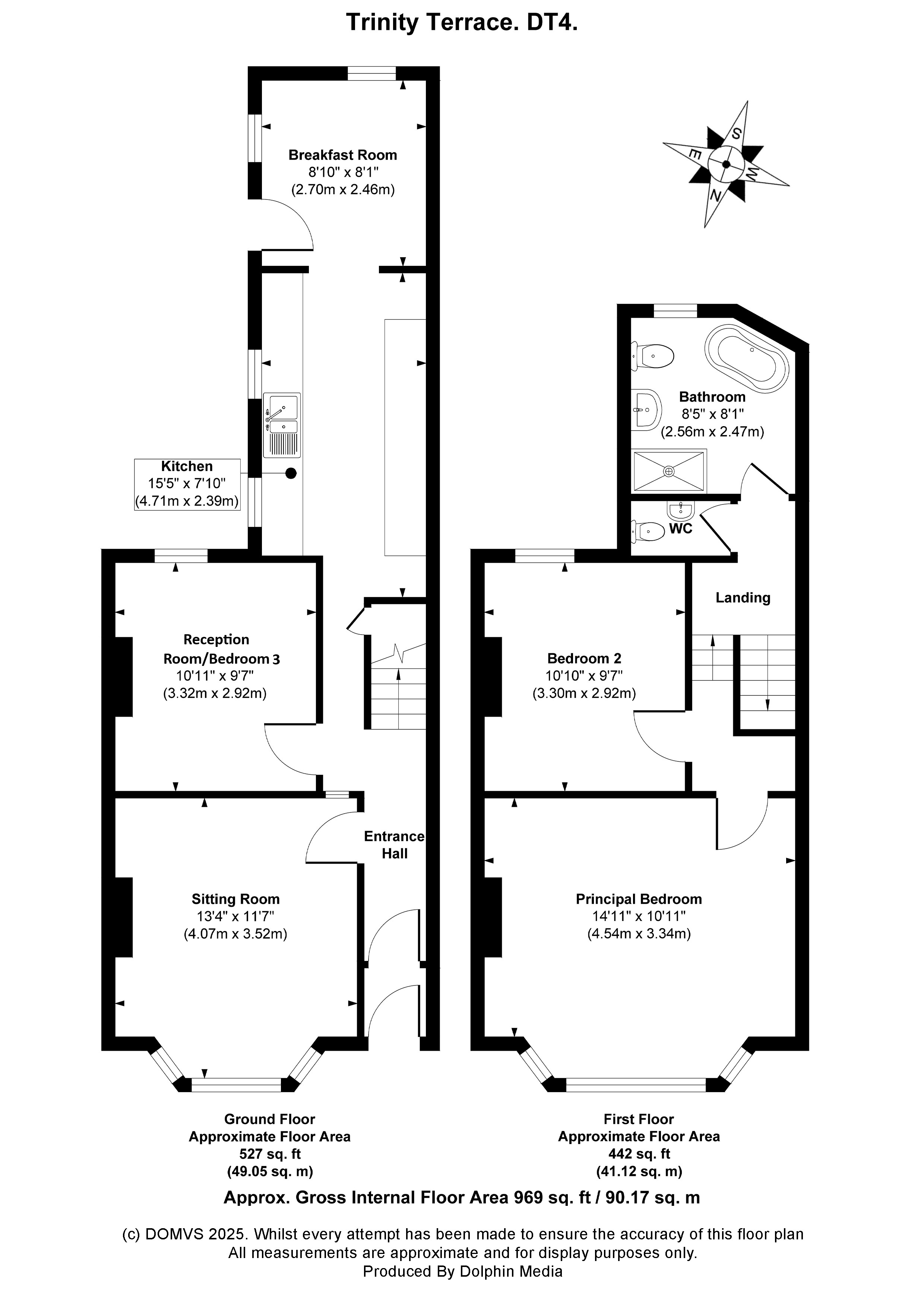 Floorplan for Weymouth, Dorset