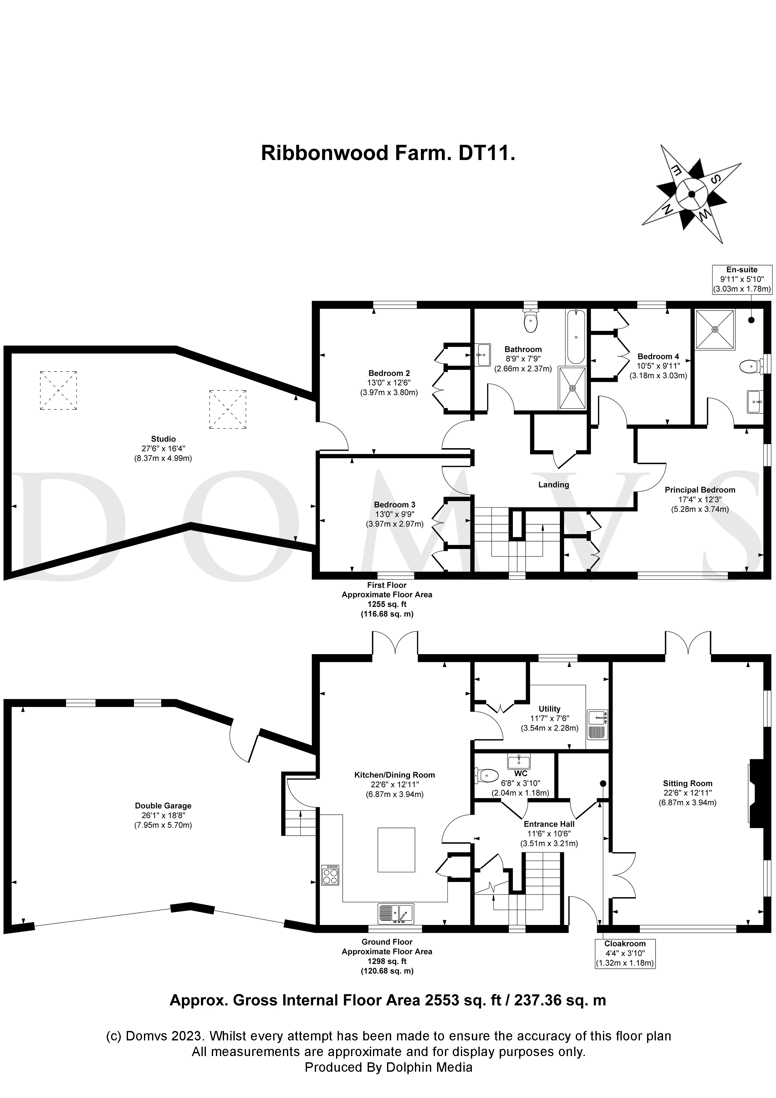Floorplan for Anderson, Dorset