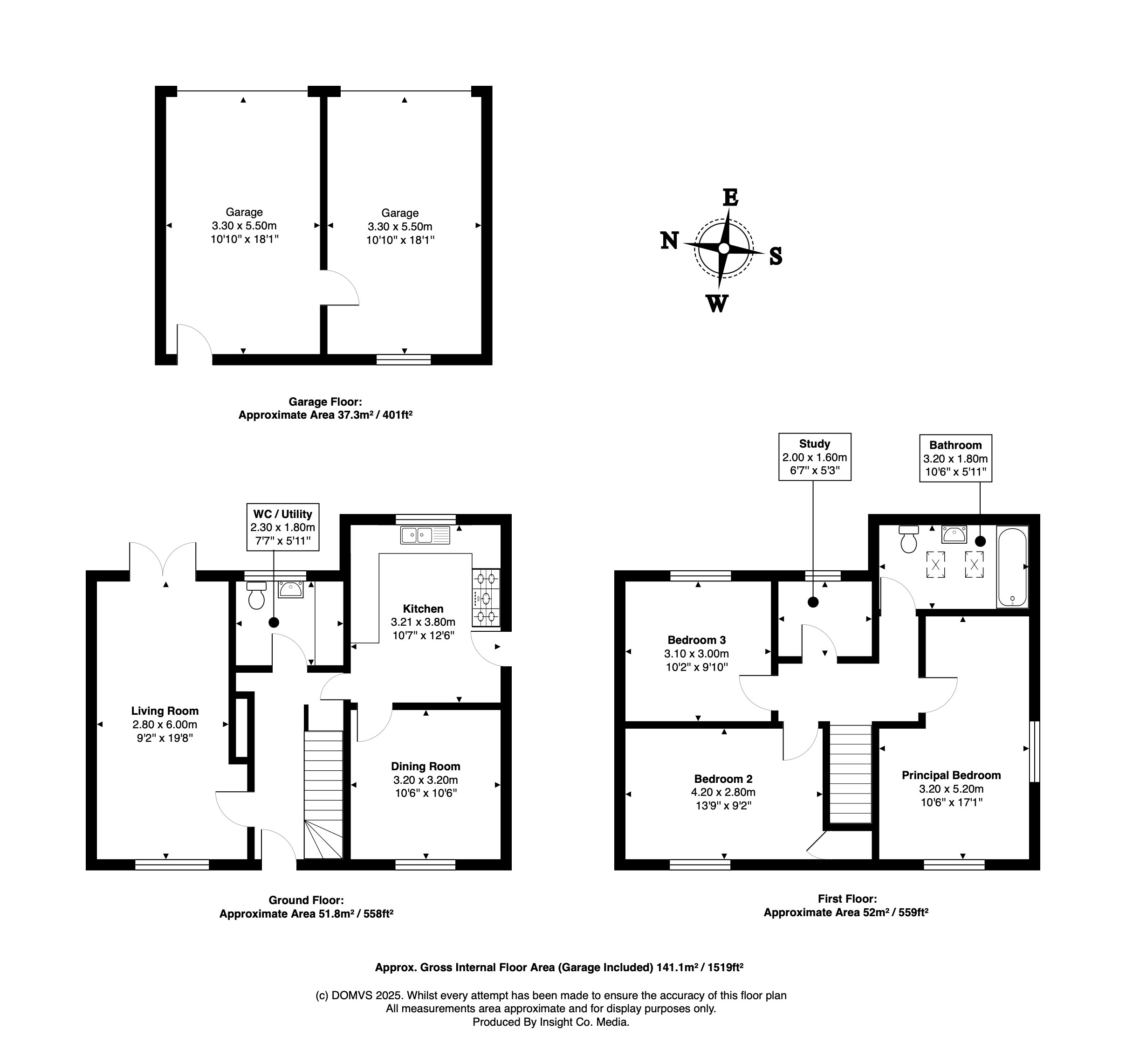 Floorplan for Milborne St Andrew, Dorset