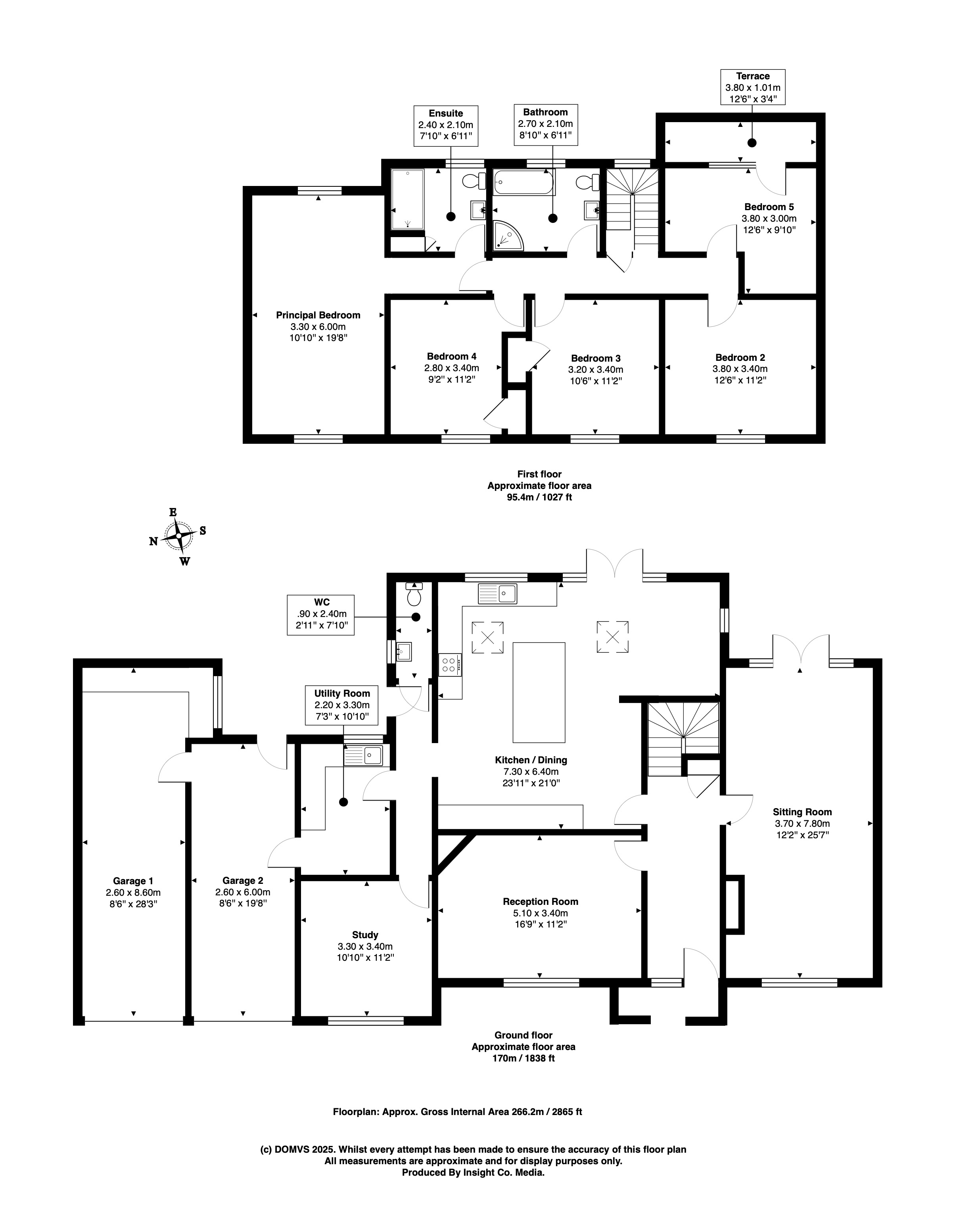 Floorplan for Sturminster Marshall, Wimborne, Dorset