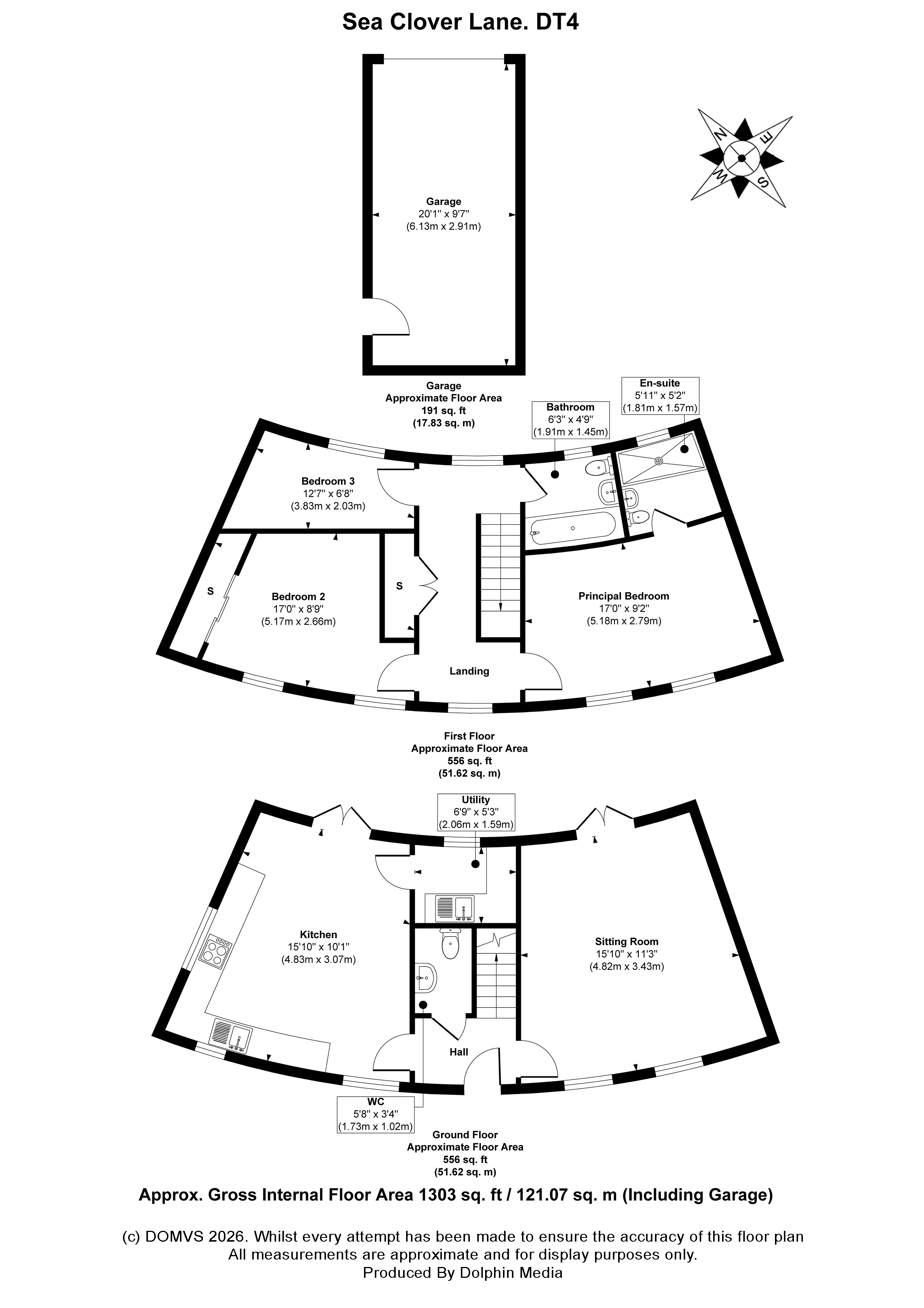 Floorplan for Weymouth, Dorset