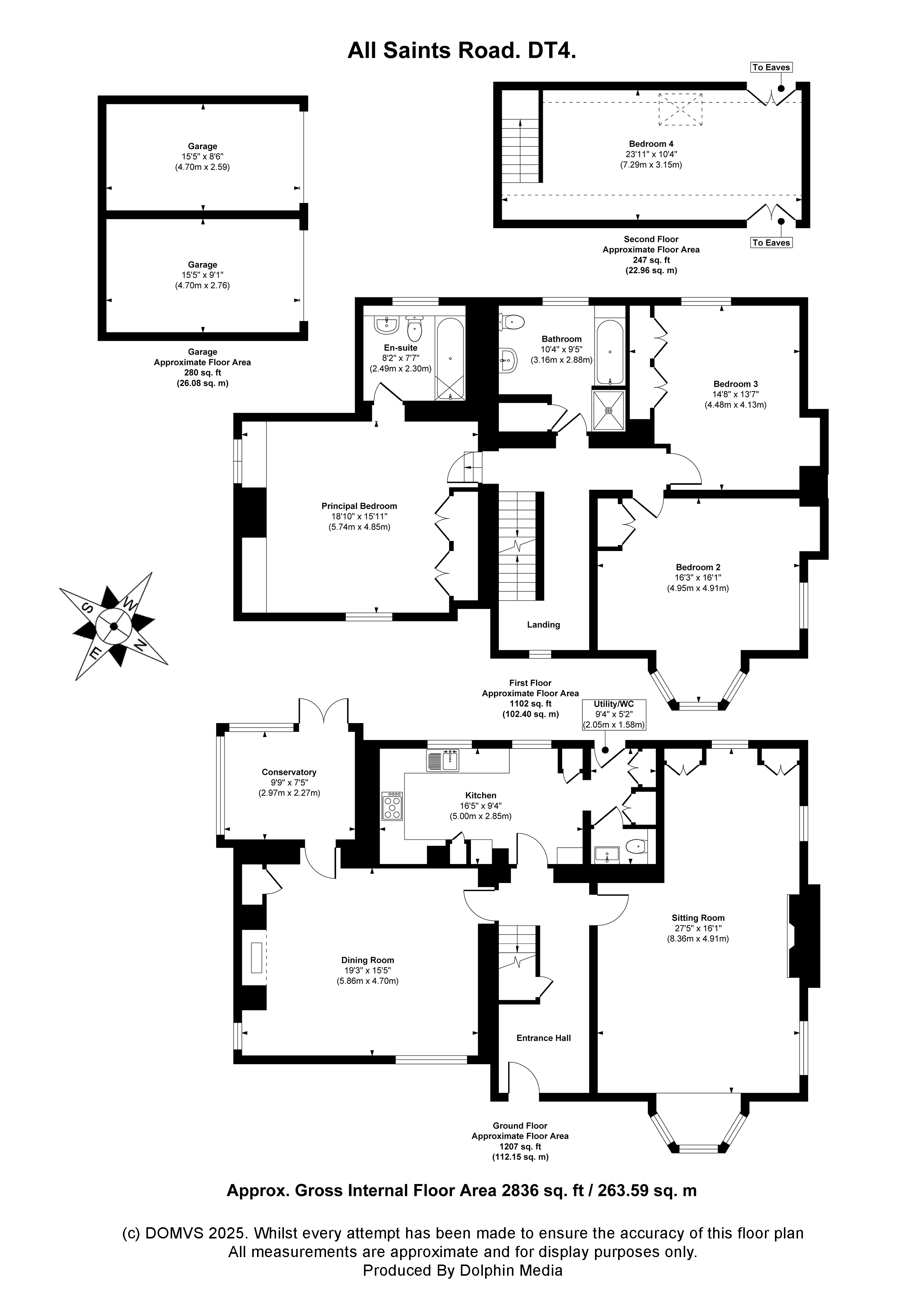 Floorplan for Wyke Regis, Weymouth, Dorset