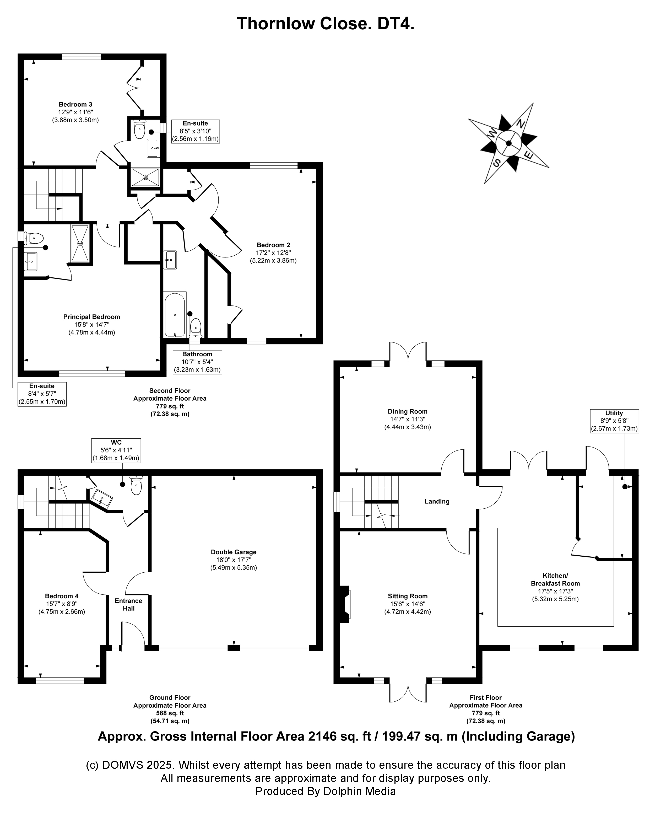 Floorplan for Weymouth, Dorset