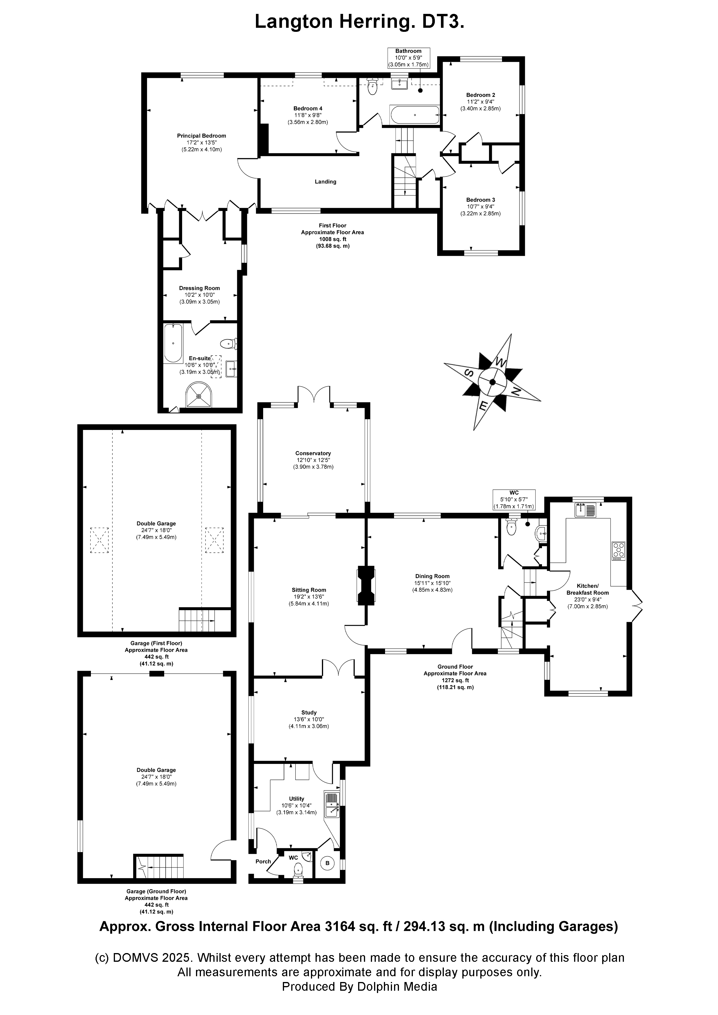 Floorplan for Langton Herring, Dorset