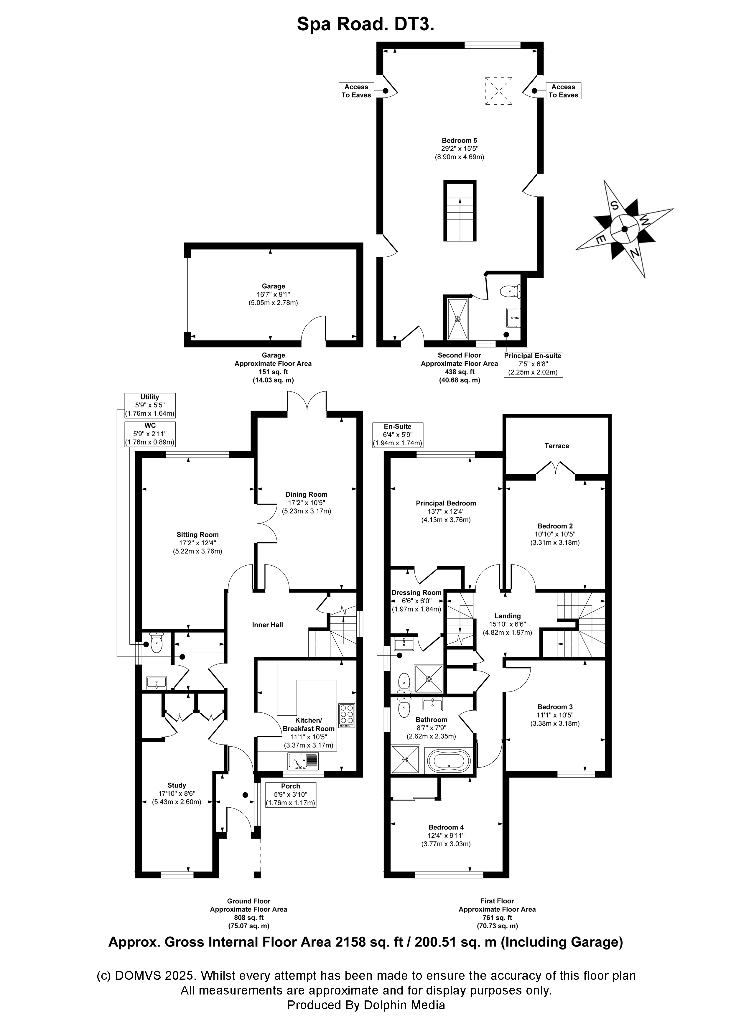 Floorplan for Weymouth, Dorset