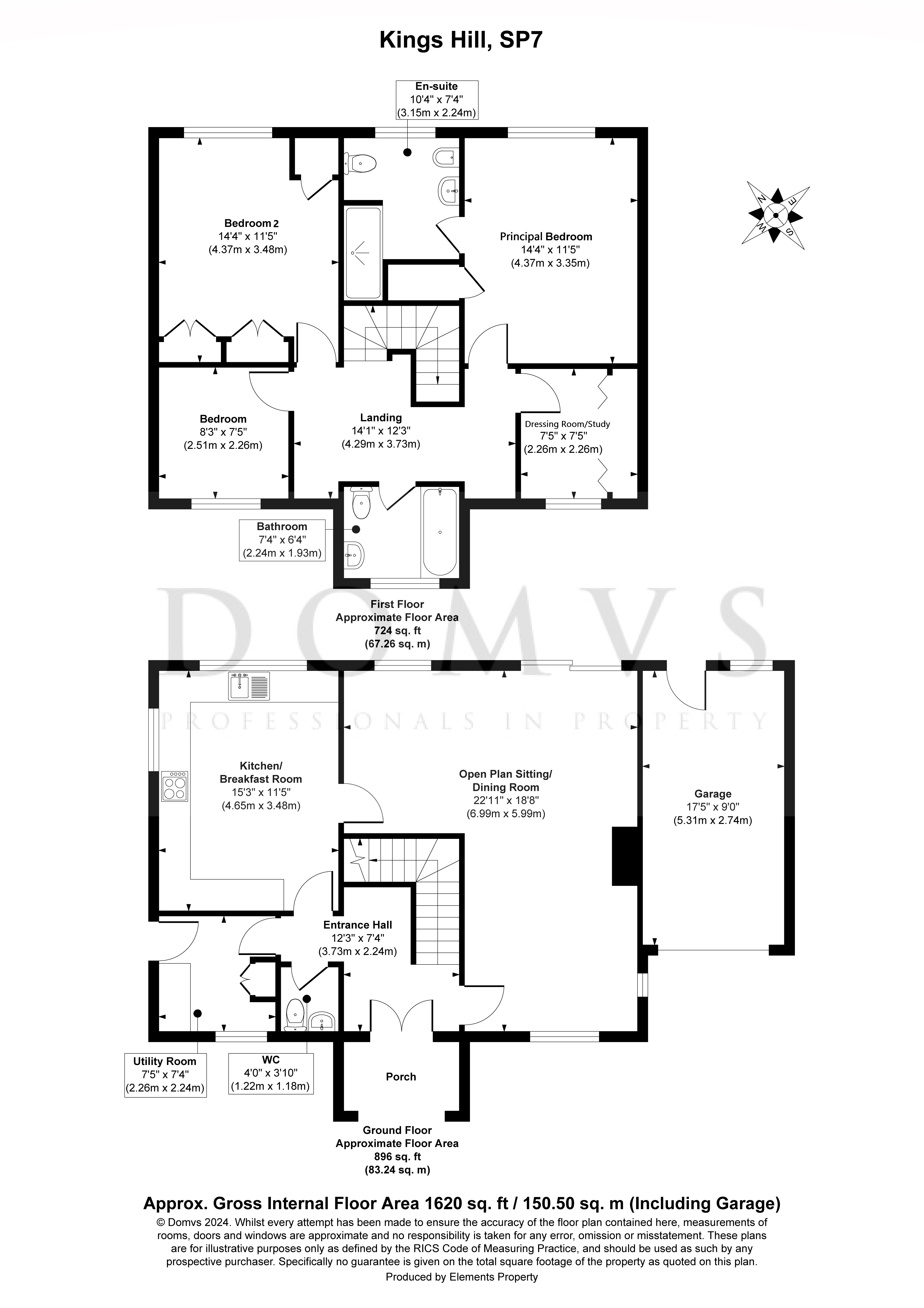 Floorplan for Shaftesbury, Dorset