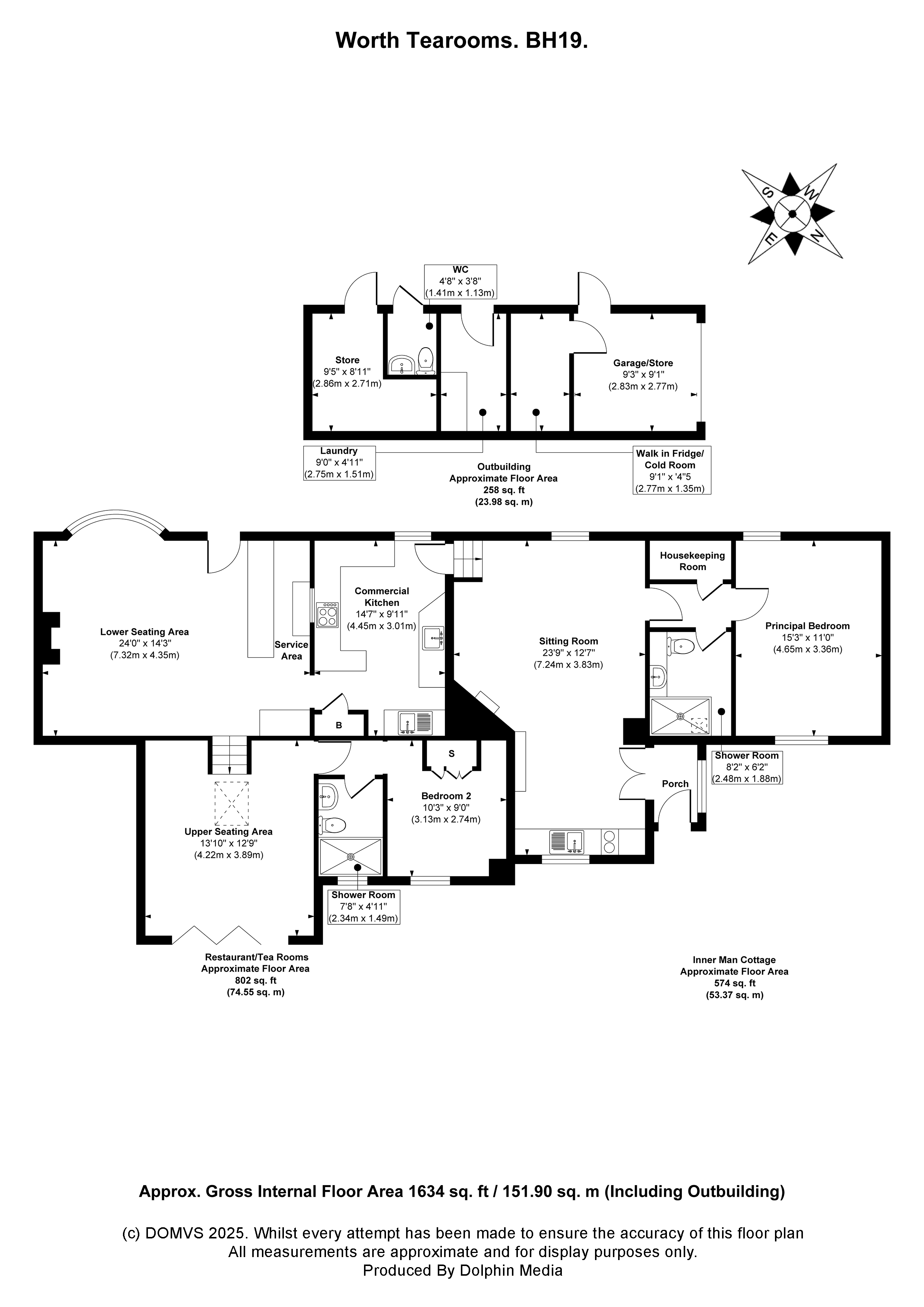 Floorplan for Worth Matravers, Dorset