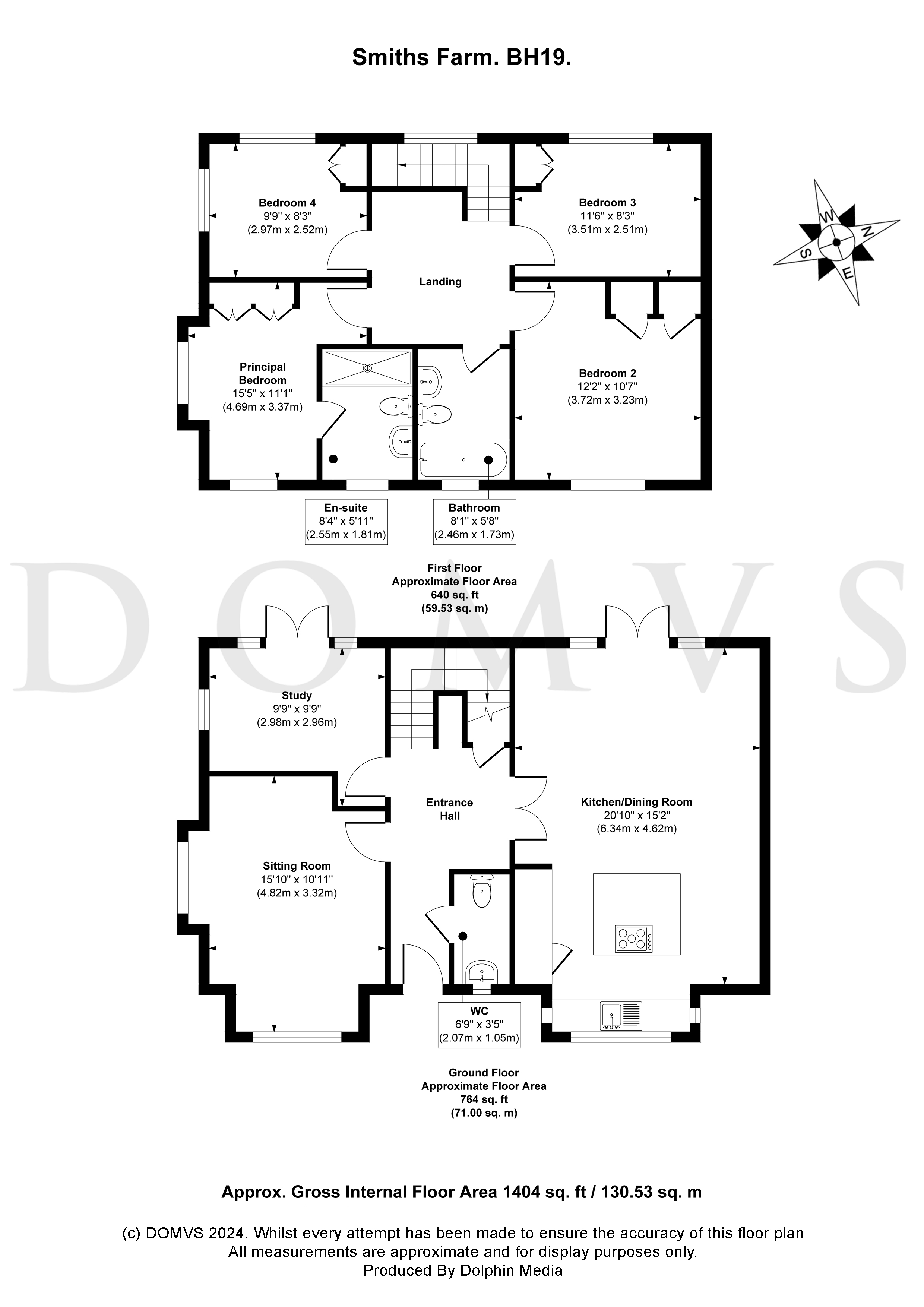 Floorplan for Swanage, Dorset